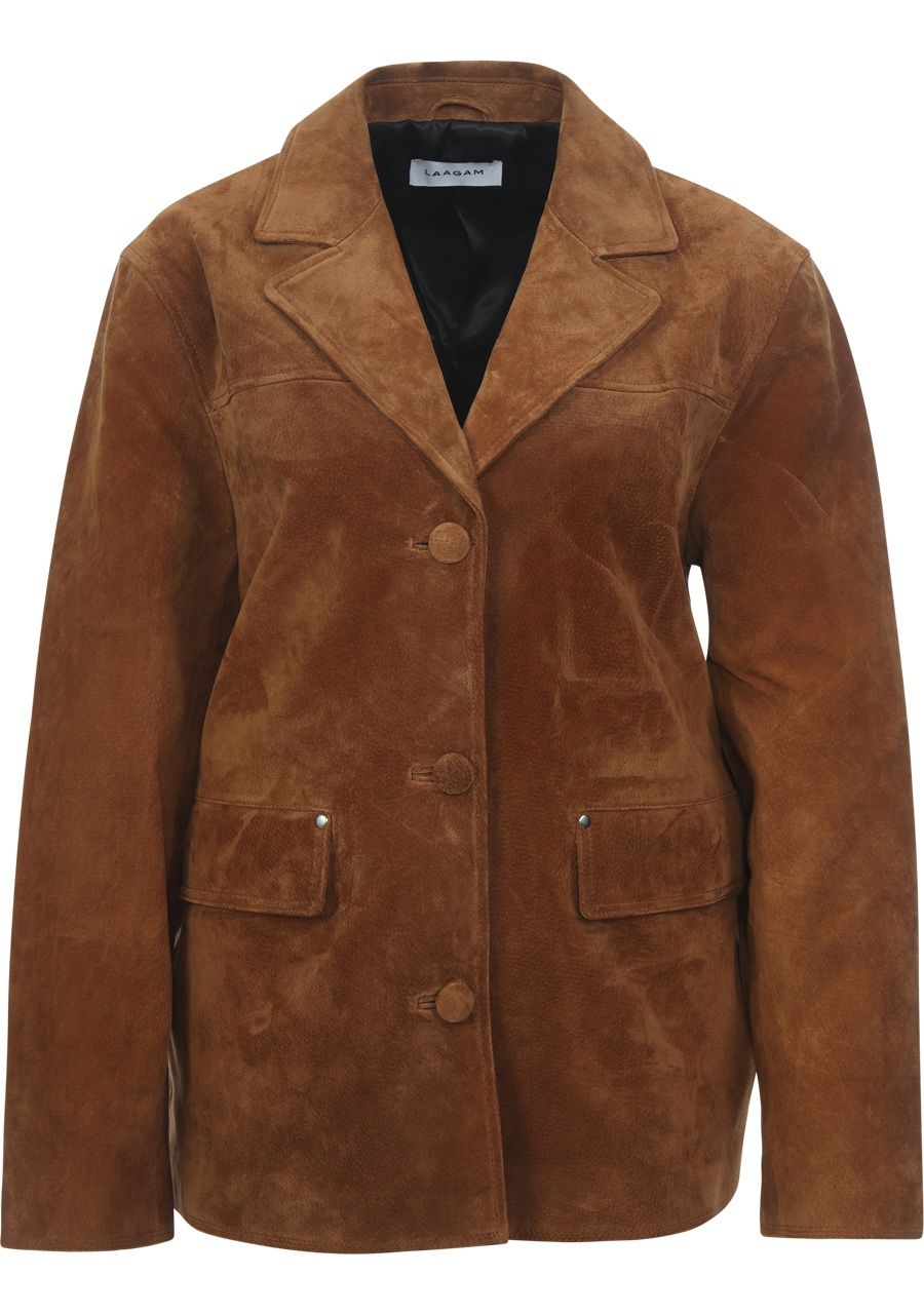LAAGAM LEER/SUEDE JACK