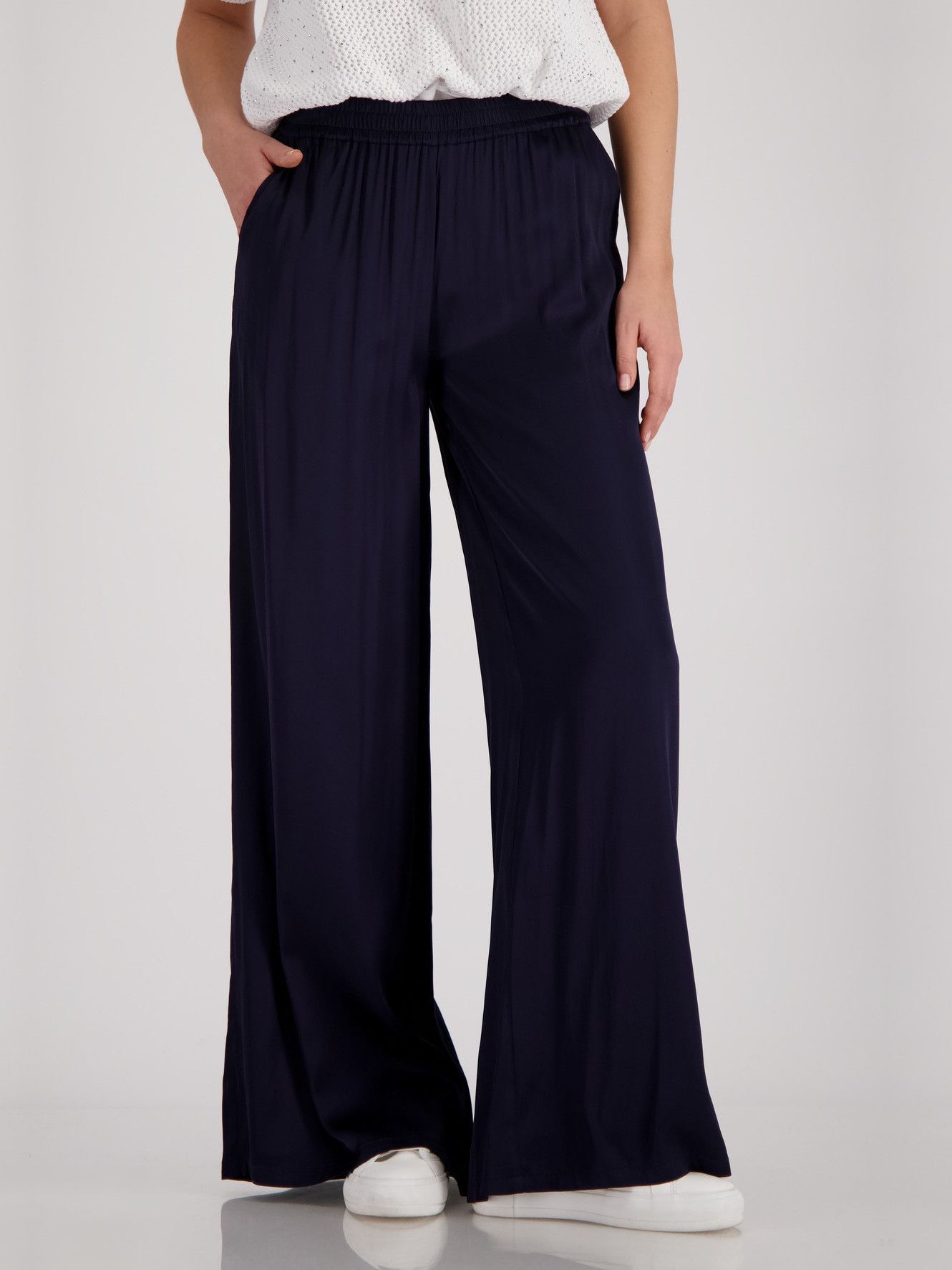 MONARI - BROEK - Blauw