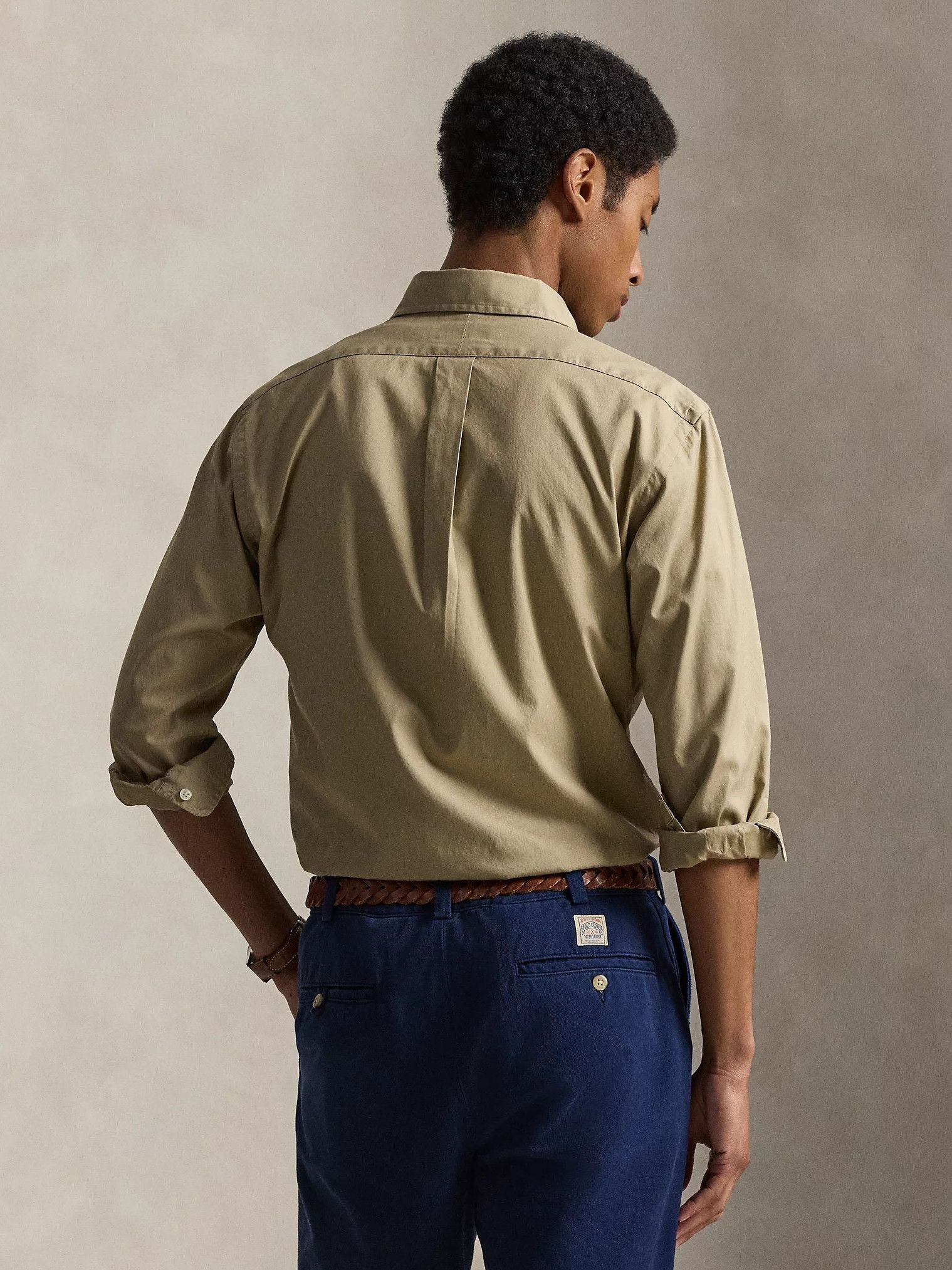 POLO RALPH LAUREN - OVERHEMD - Bruin