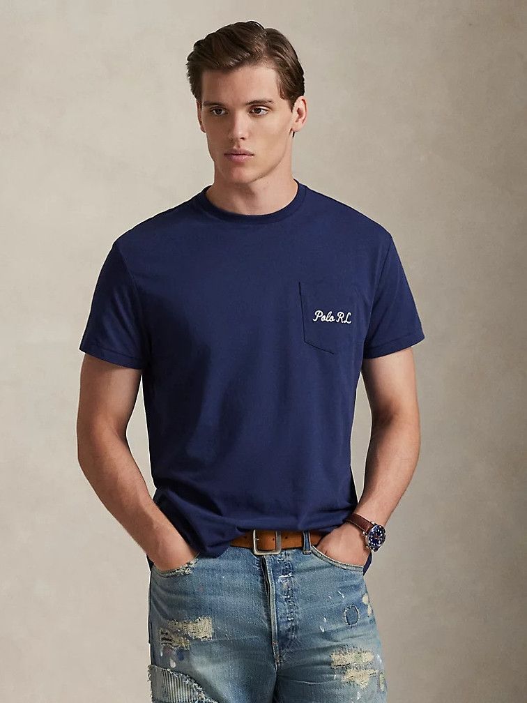 POLO RALPH LAUREN - TSHIRT - Blauw