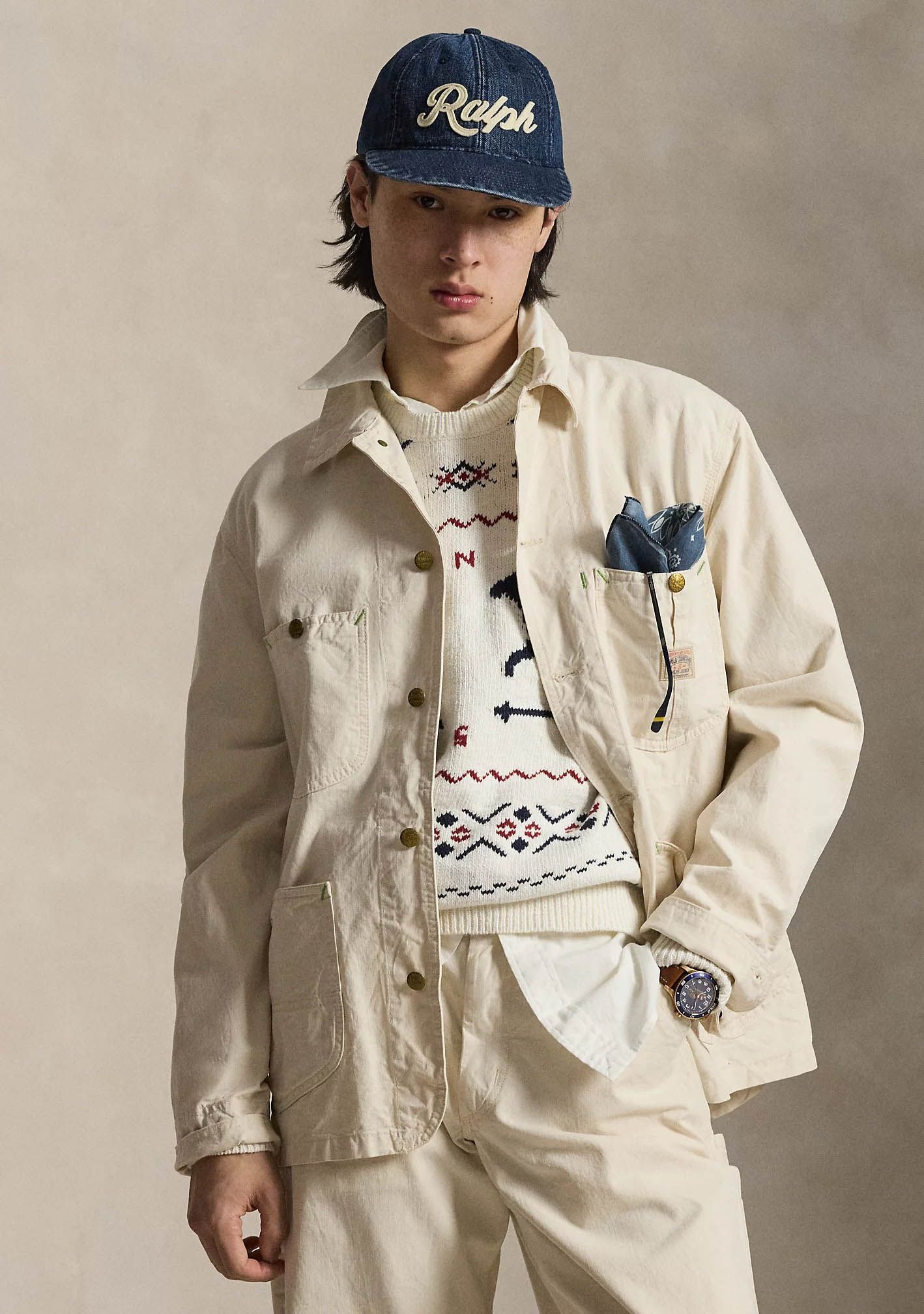 POLO RALPH LAUREN - OVERSHIRT - Beige