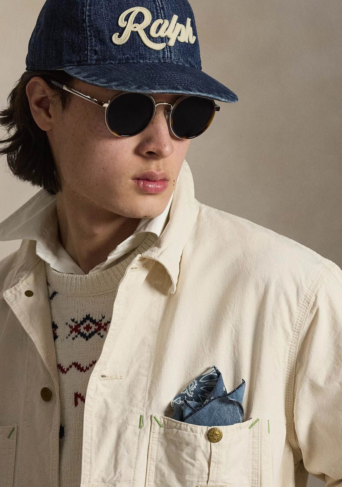 POLO RALPH LAUREN - OVERSHIRT - Beige