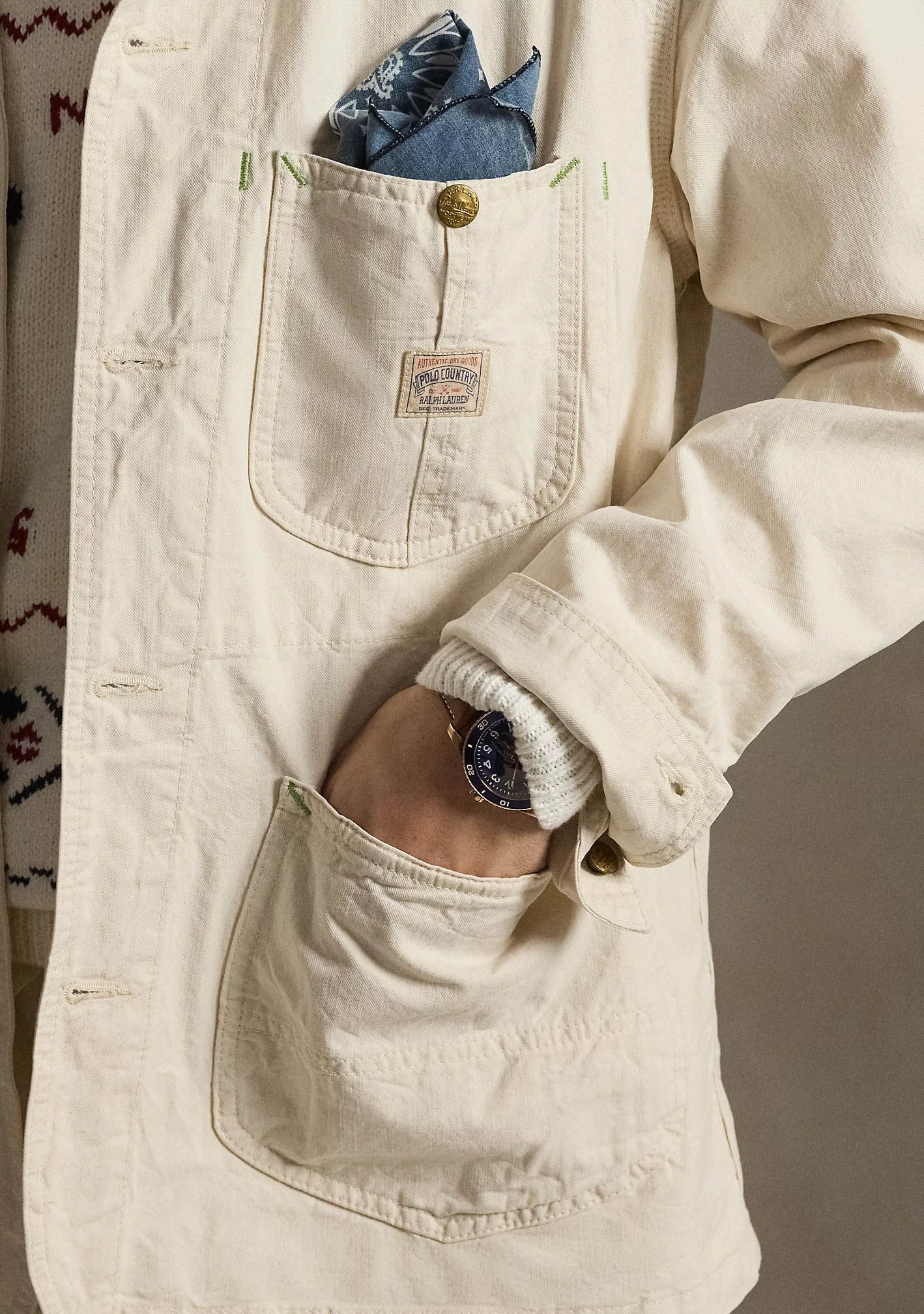POLO RALPH LAUREN - OVERSHIRT - Beige
