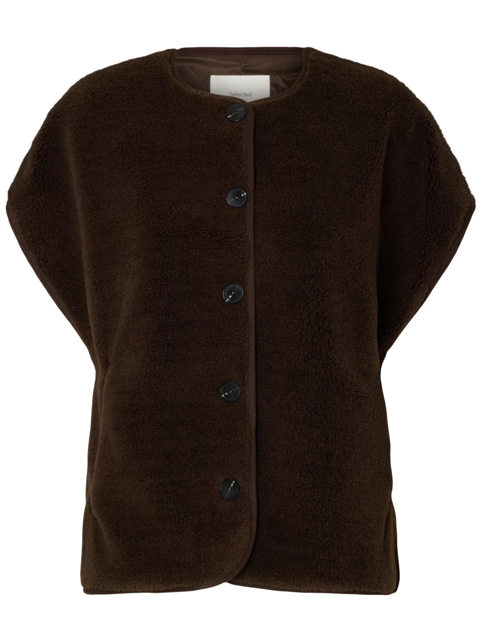 SELECTED FEMME - GILET - Bruin
