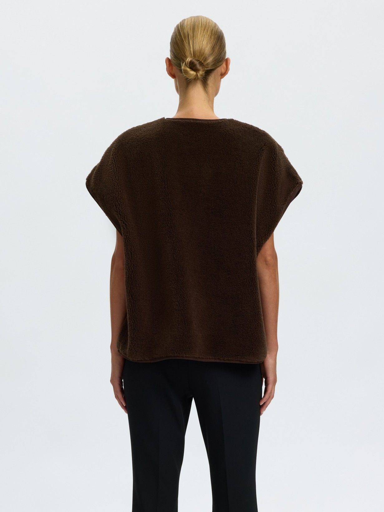 SELECTED FEMME - GILET - Bruin