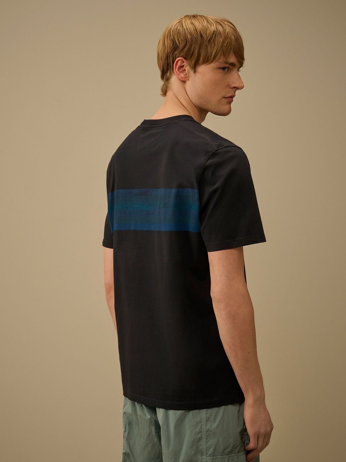 C.P. COMPANY - TSHIRT - Blauw