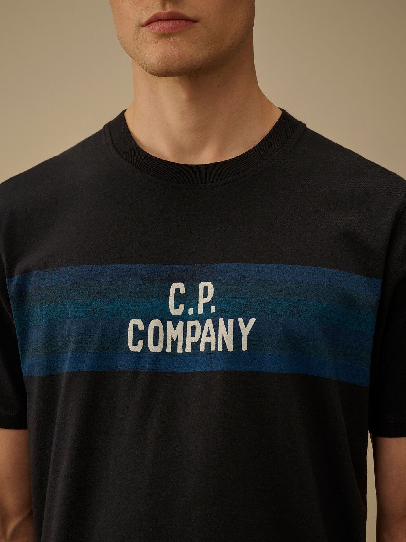 C.P. COMPANY - TSHIRT - Blauw