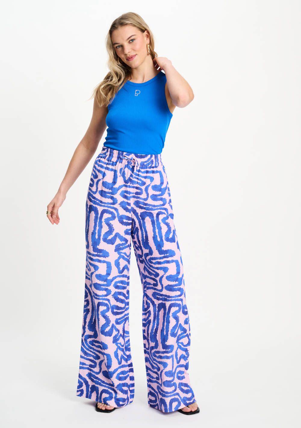 POM AMSTERDAM - BROEK - Blauw
