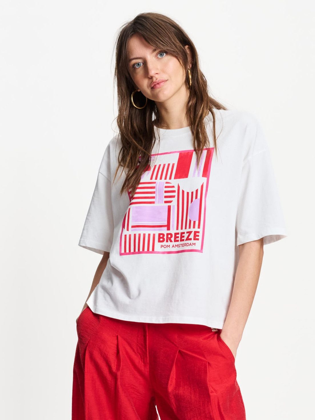 POM AMSTERDAM - SHIRT - Wit