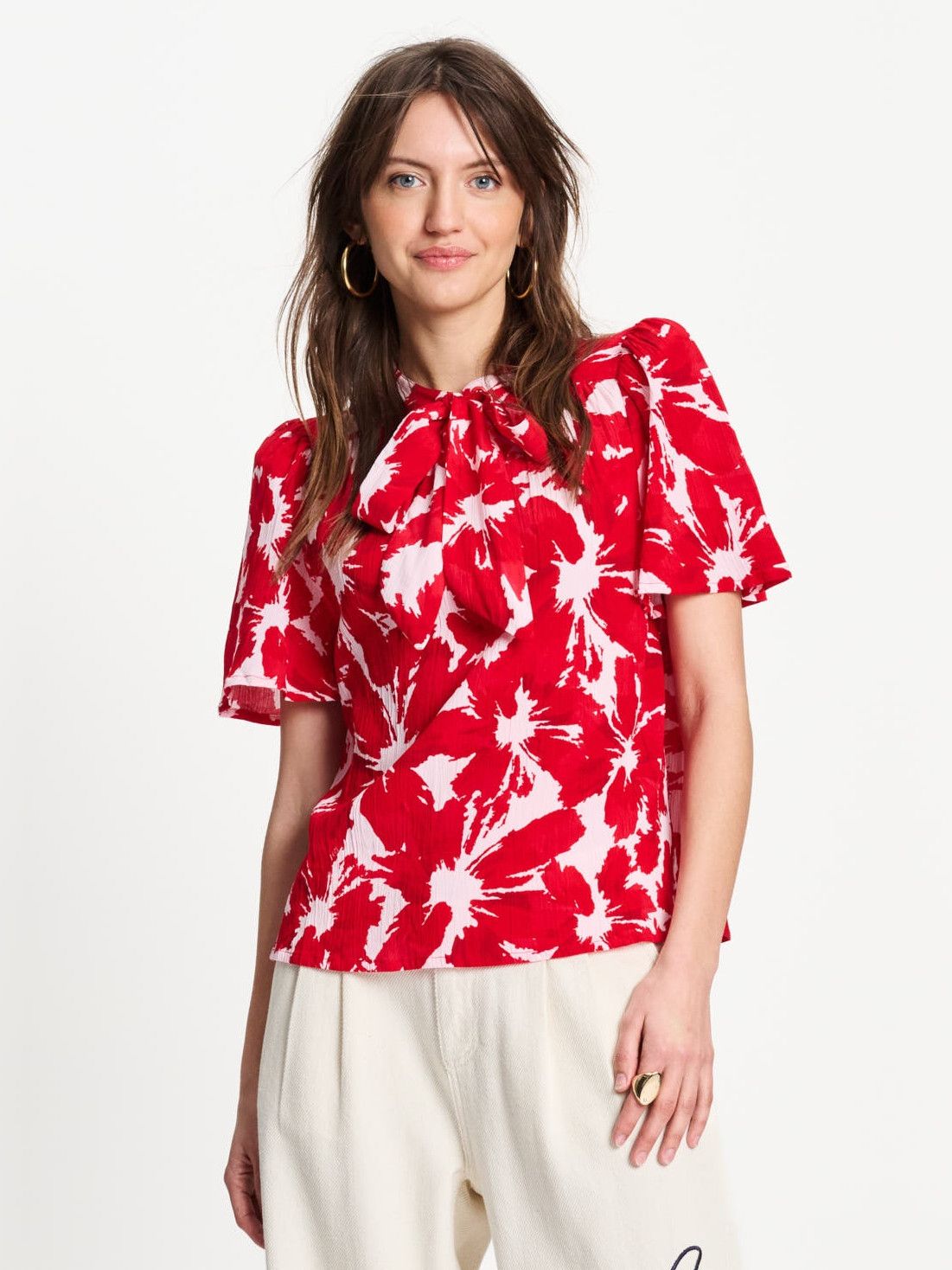 POM AMSTERDAM - BLOUSE - Rood