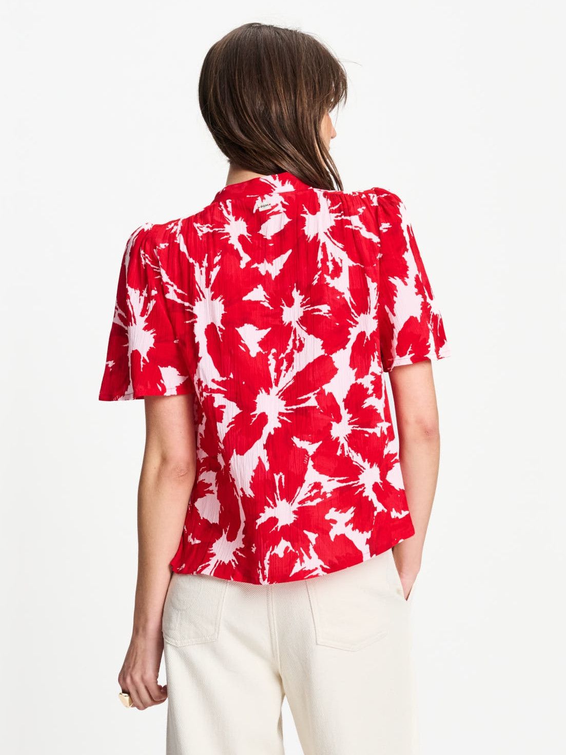 POM AMSTERDAM - BLOUSE - Rood