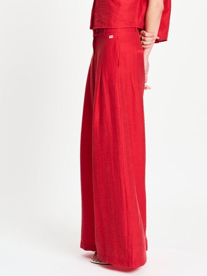 POM AMSTERDAM - BROEK - Rood