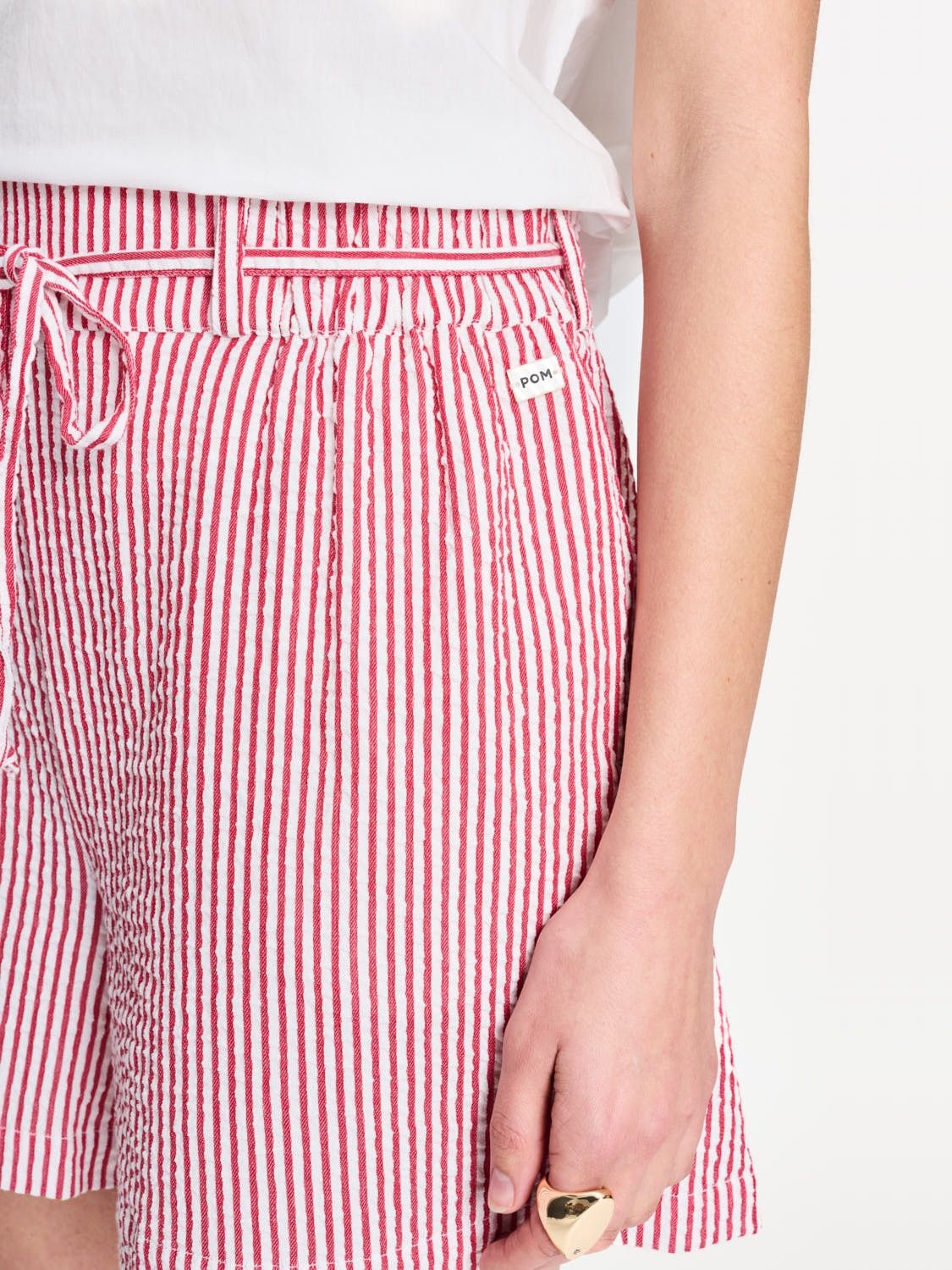POM AMSTERDAM - SHORT - Rood