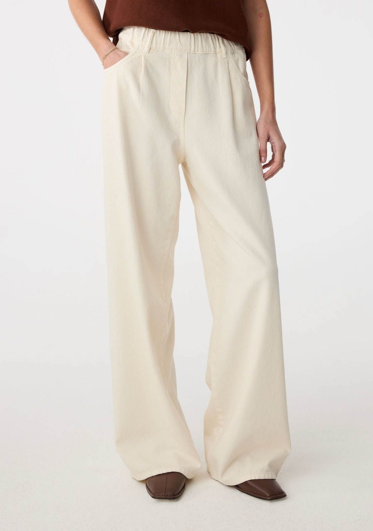 KNIT-TED - BROEK - Beige