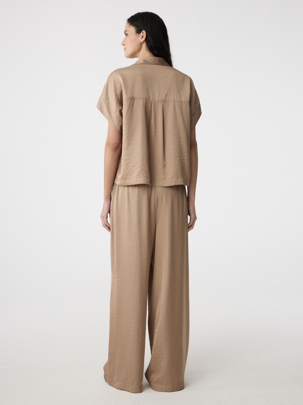 KNIT-TED - BLOUSE - Bruin