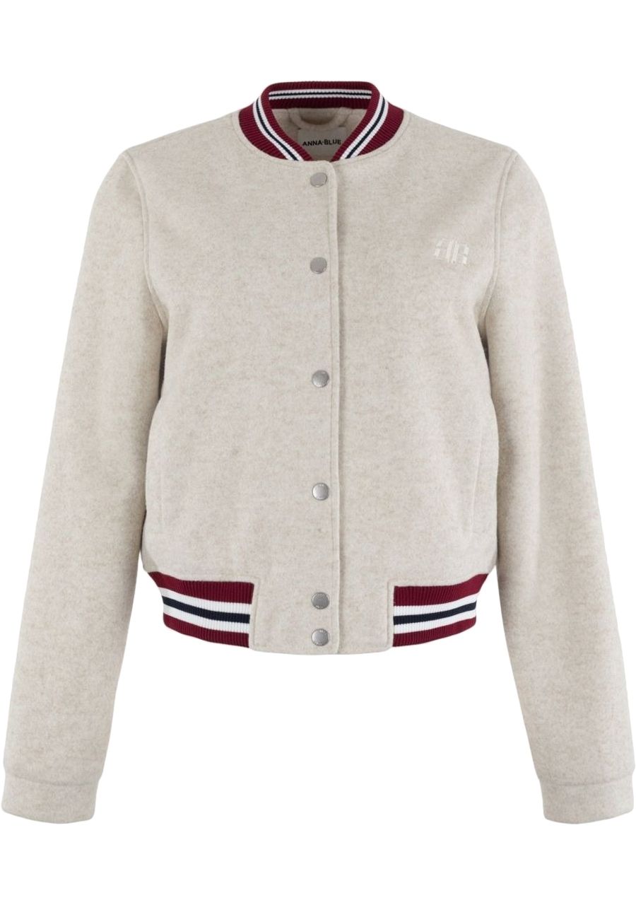 ANNA BLUE BOMBERJACK