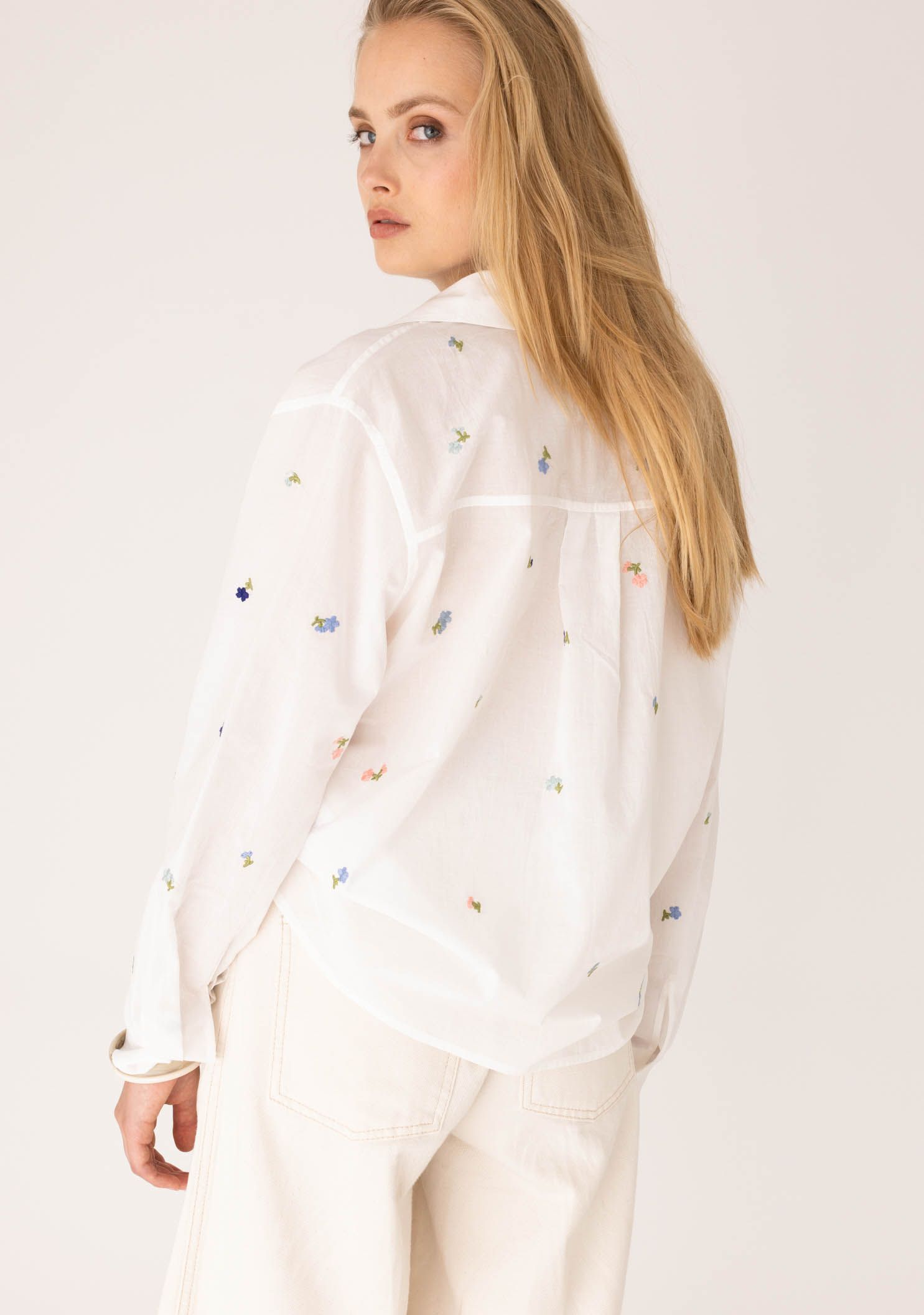 ANNA BLUE - BLOUSE - Off white