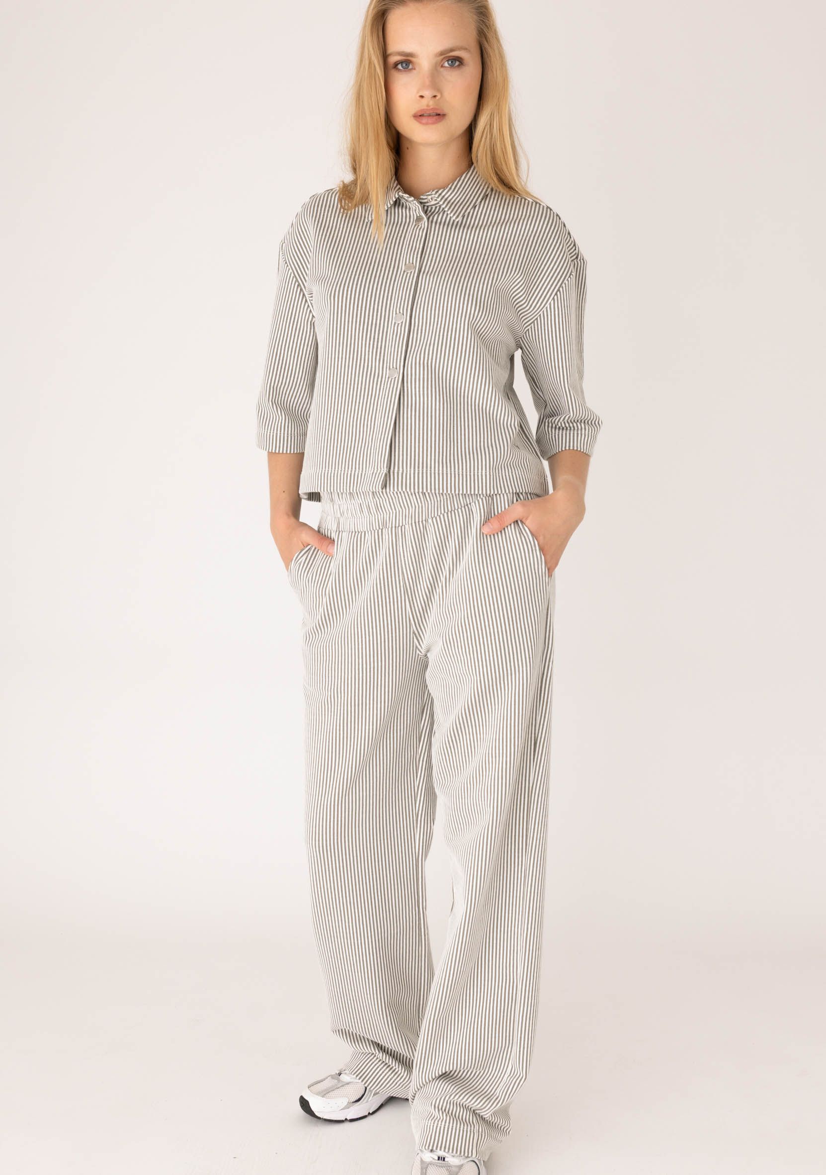 ANNA BLUE - BROEK - Off white
