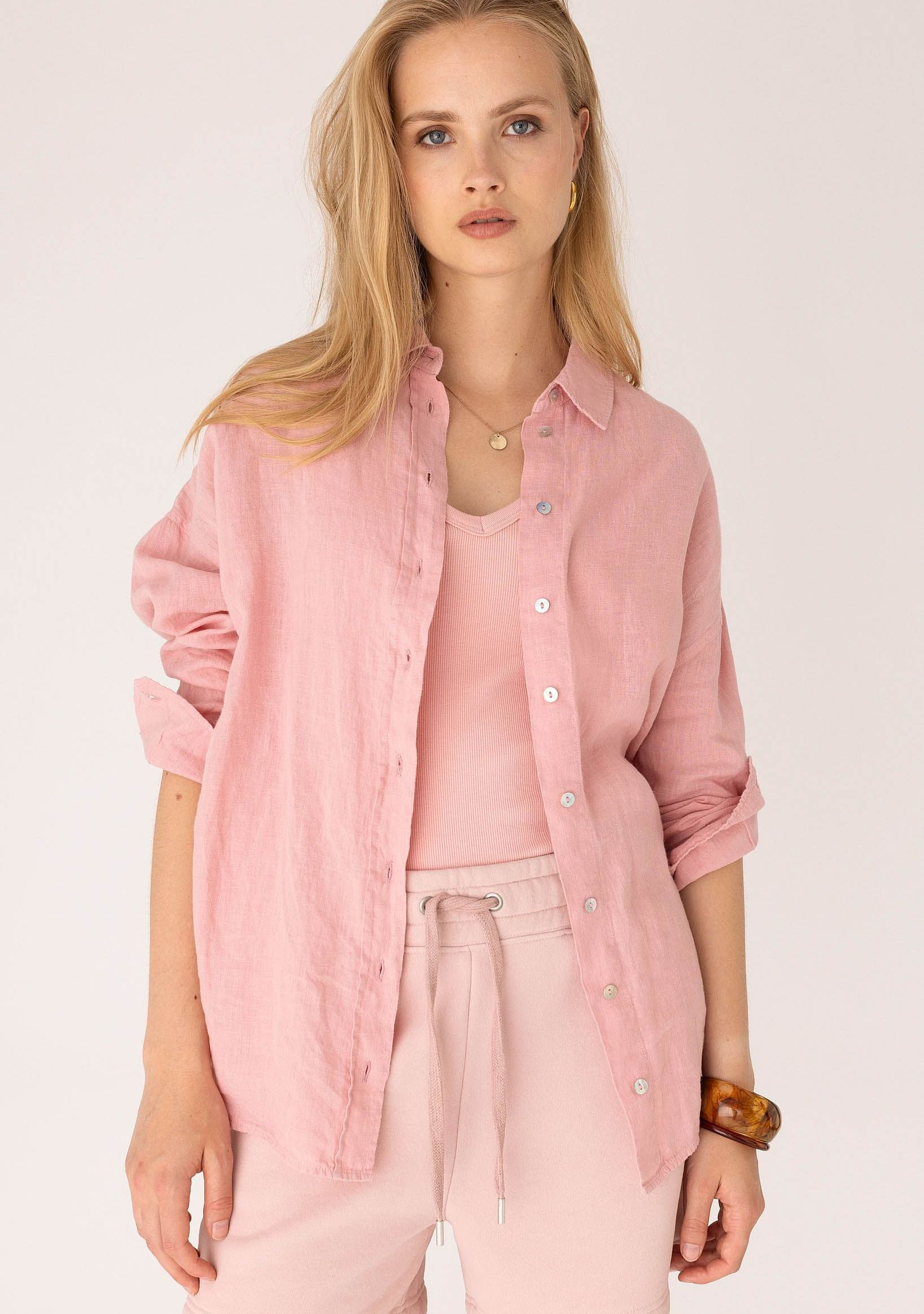 ANNA BLUE - SHIRT - Roze