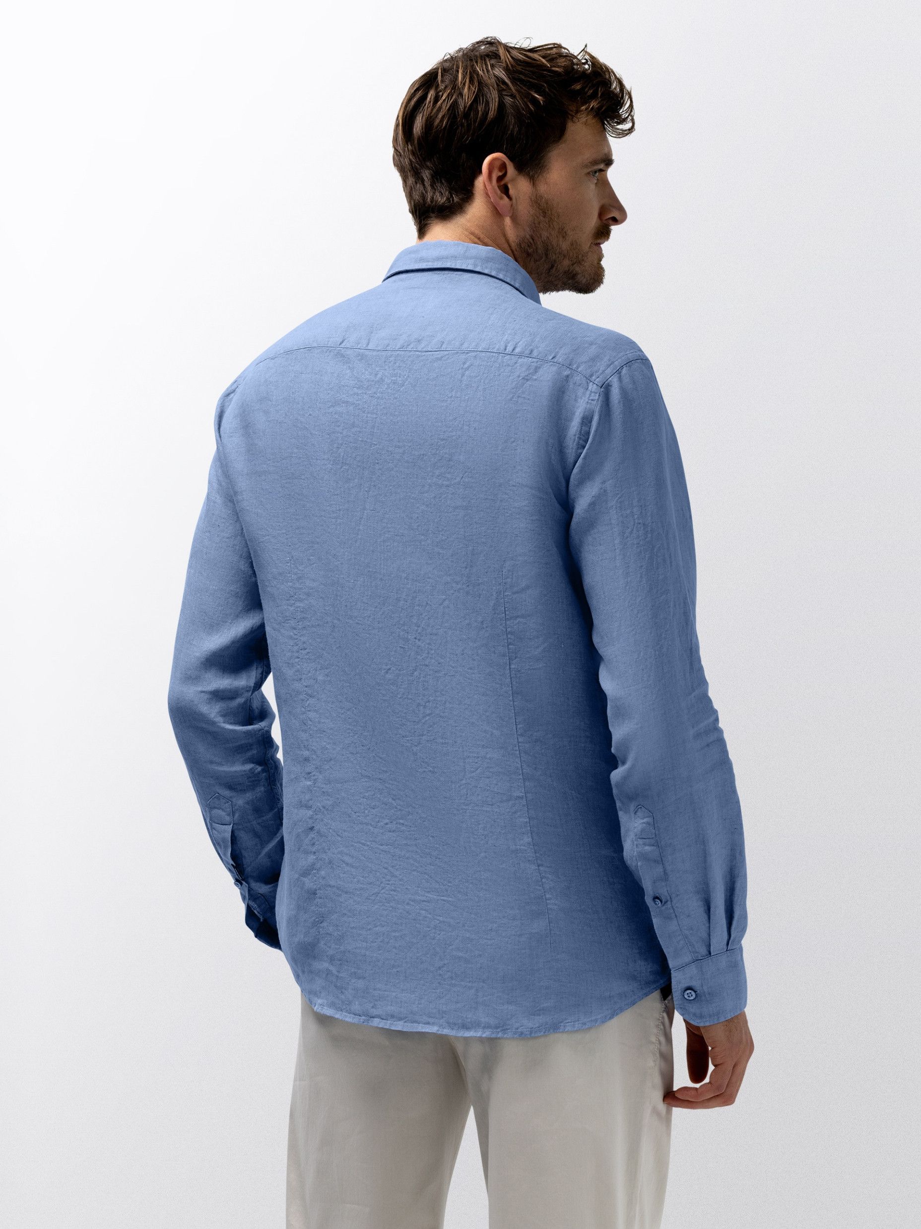 STATE OF ART - OVERHEMD - Blauw