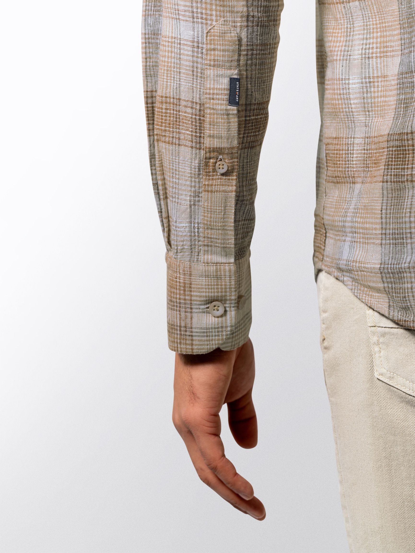 STATE OF ART - OVERHEMD - Beige