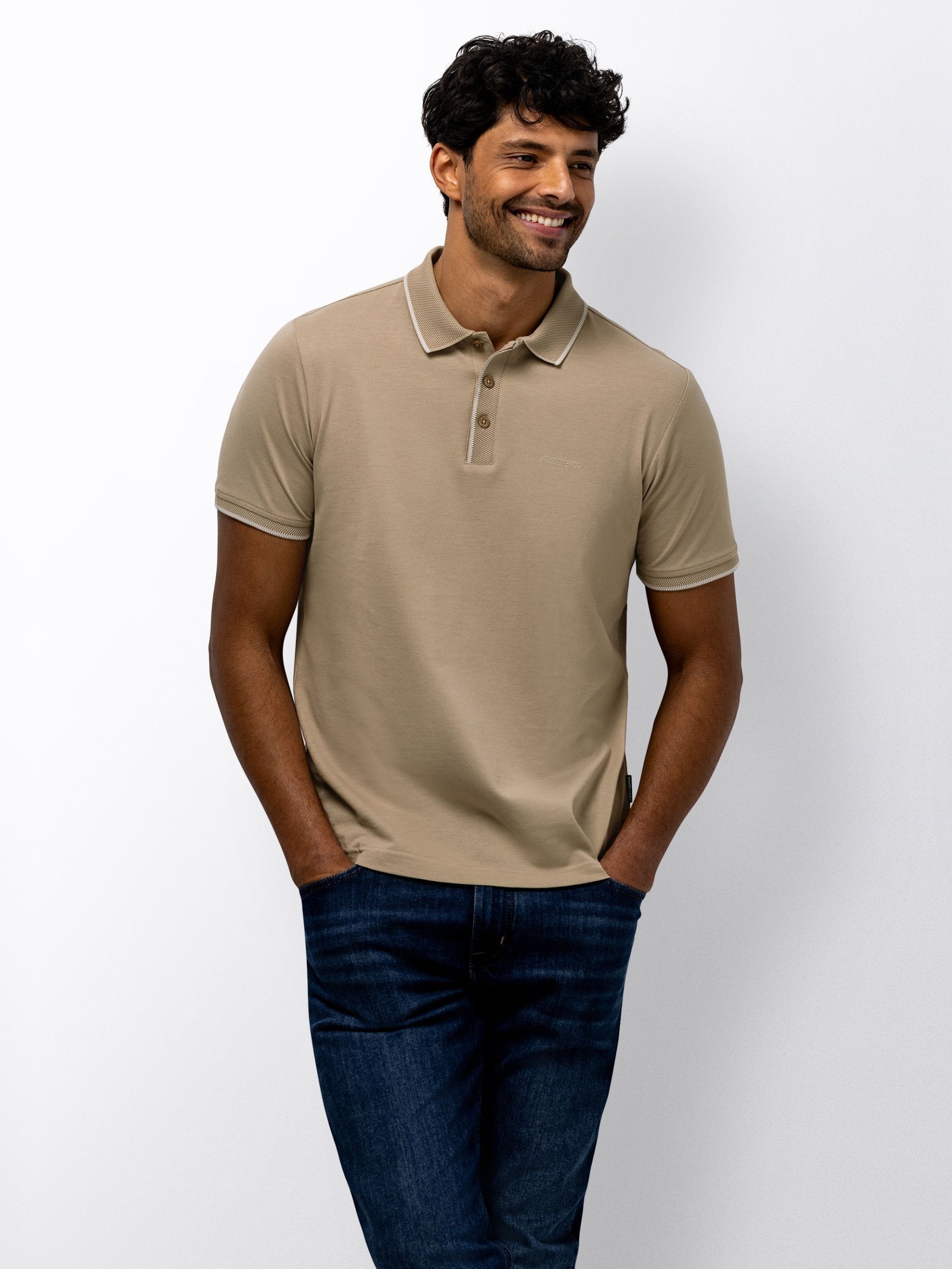 STATE OF ART - POLO - Beige