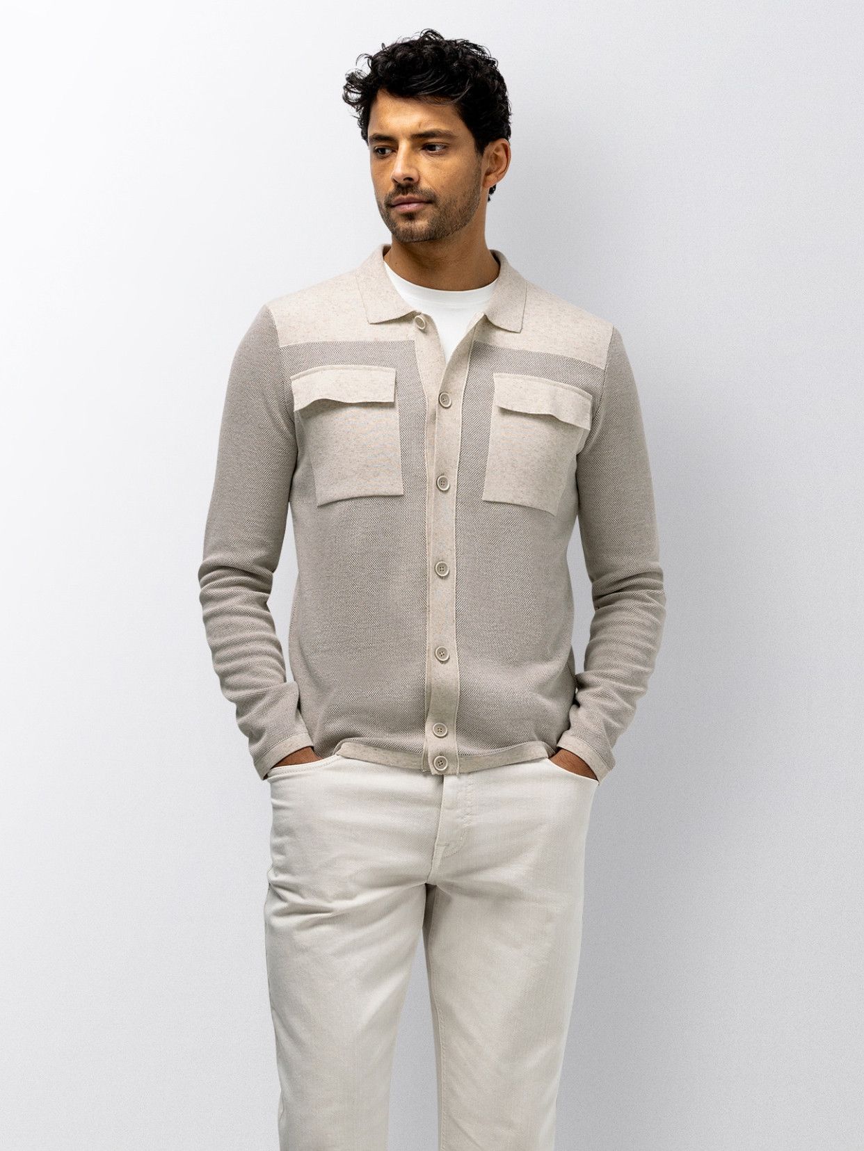 STATE OF ART - VEST - Beige