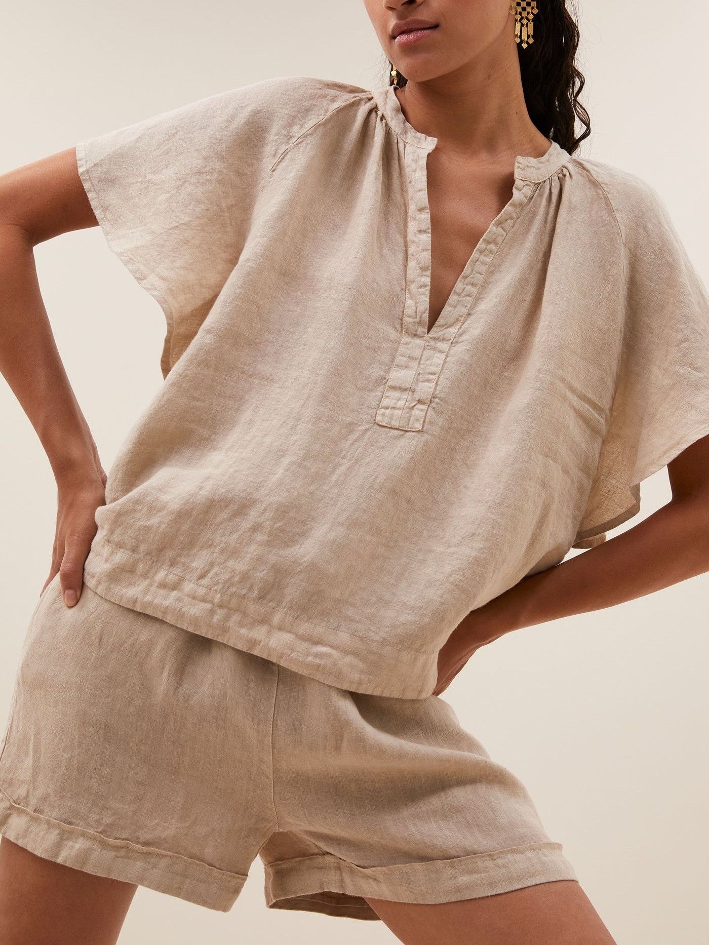 BY-BAR - BLOUSE - Beige