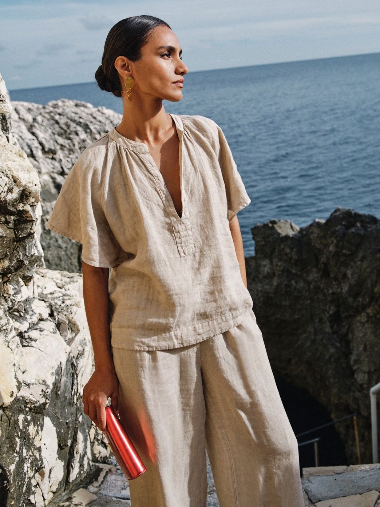 BY-BAR - BLOUSE - Beige