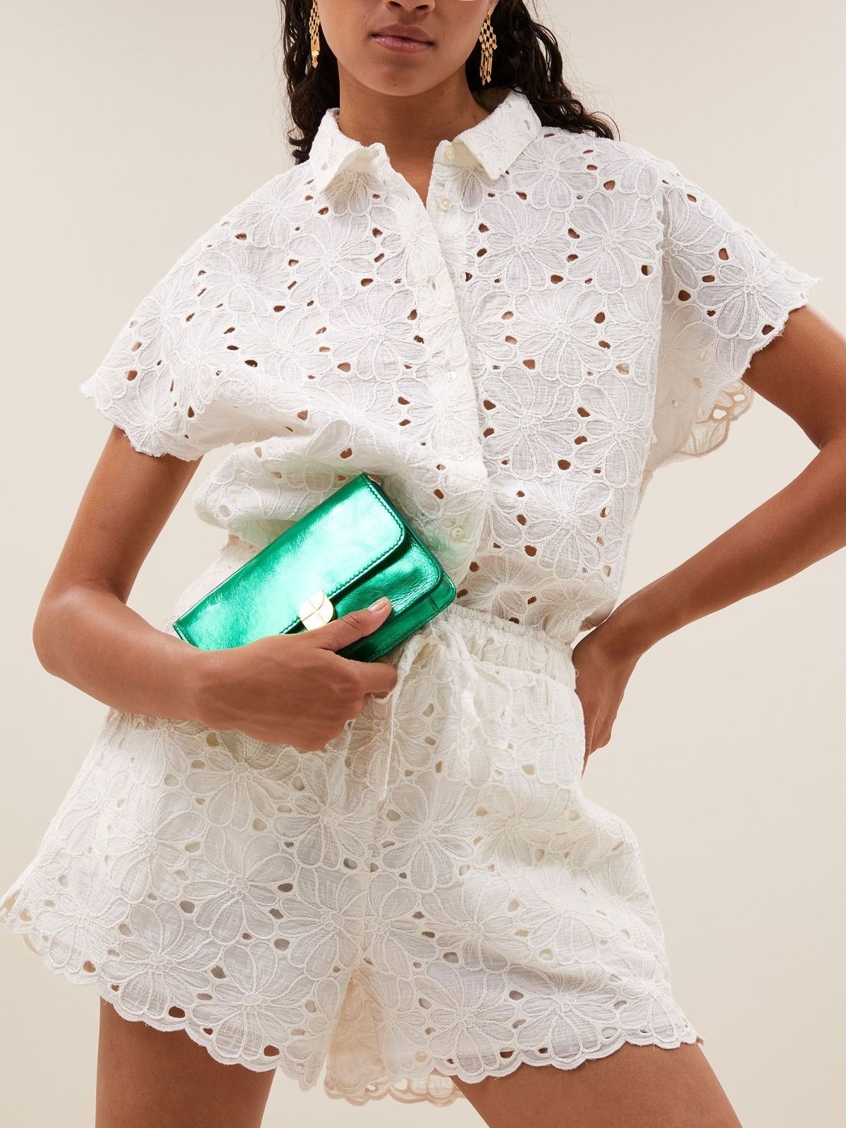 BY-BAR - SHORT - Off white