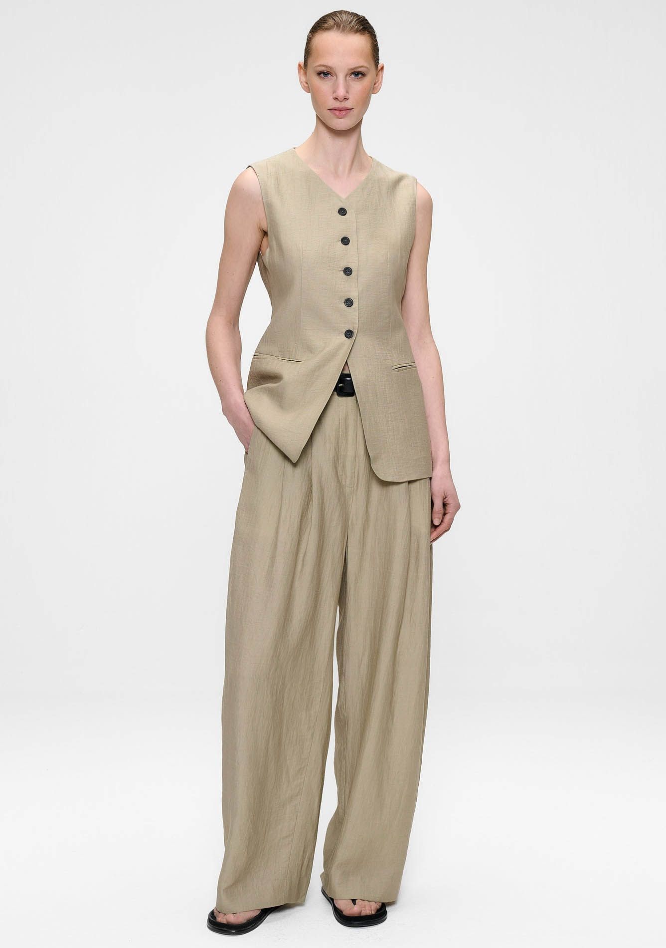 ZENGGI - BROEK - Beige