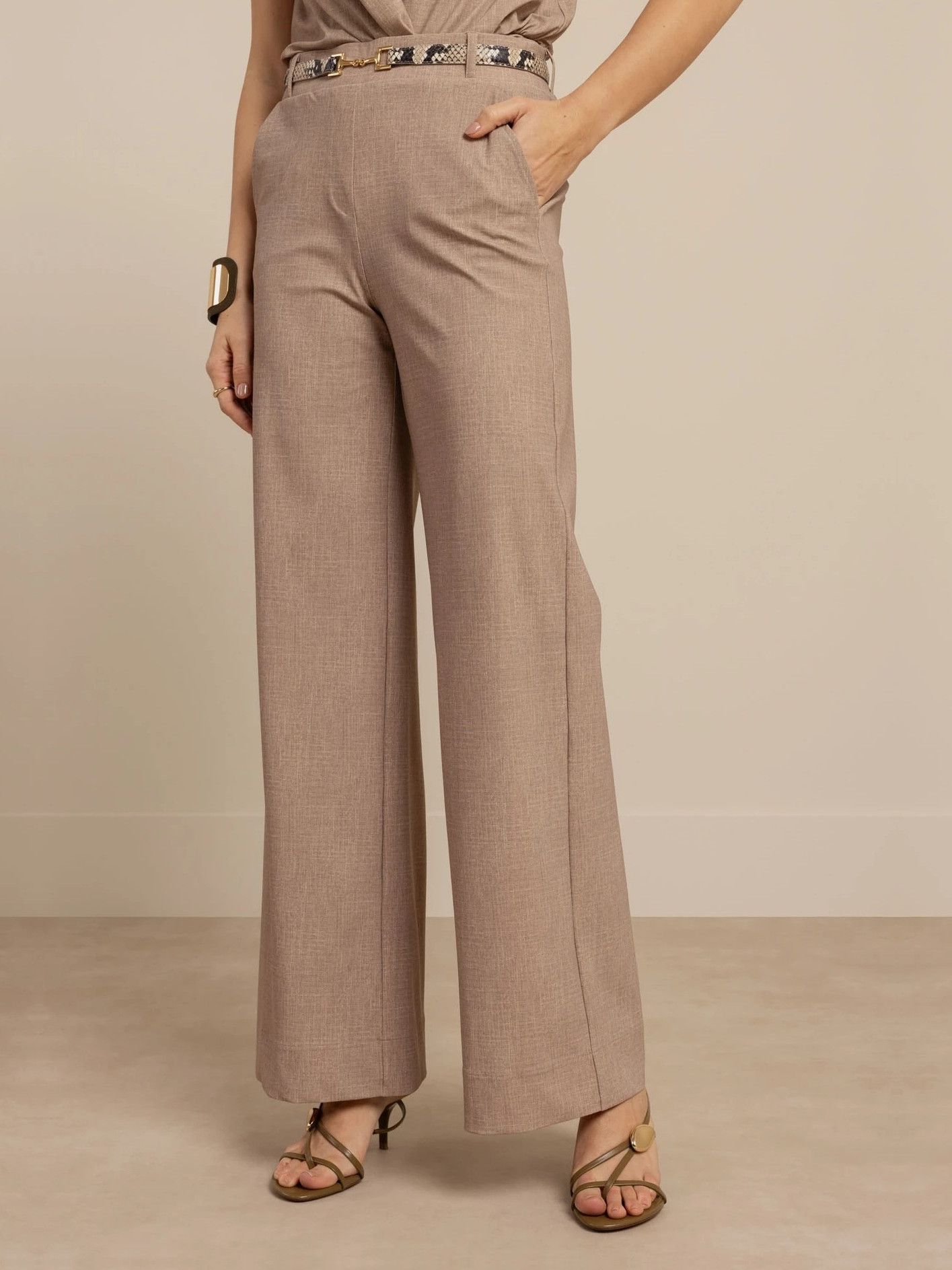 STUDIO ANNELOES - BROEK - Beige