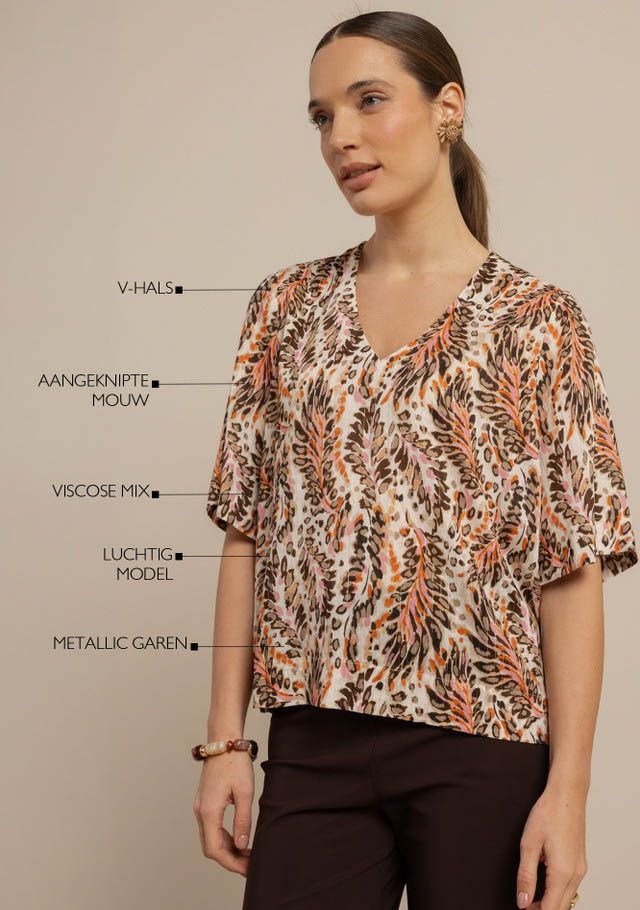STUDIO ANNELOES - BLOUSE - Beige