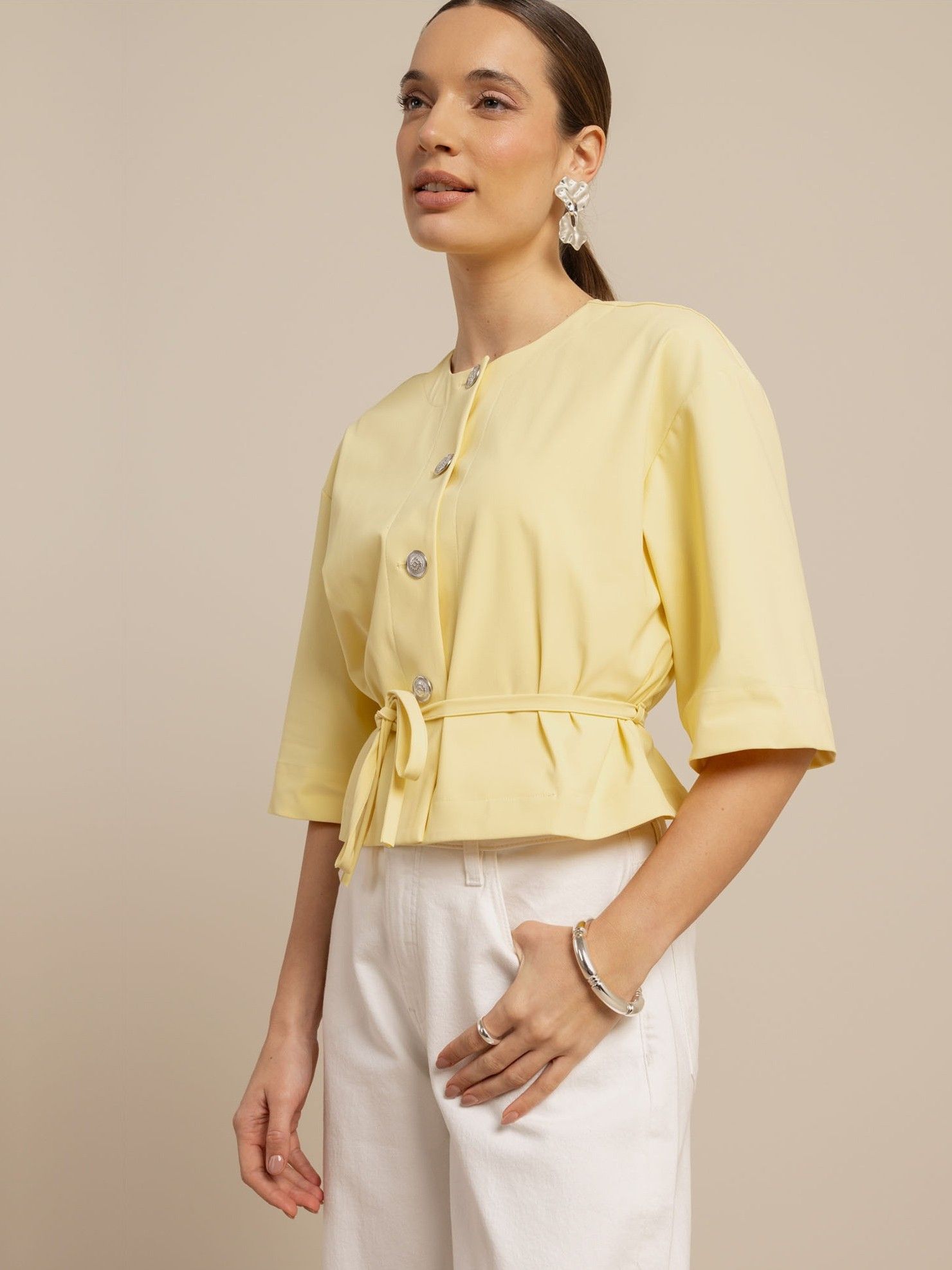 STUDIO ANNELOES - BLAZER - Geel