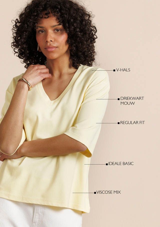 STUDIO ANNELOES - SHIRT - Geel