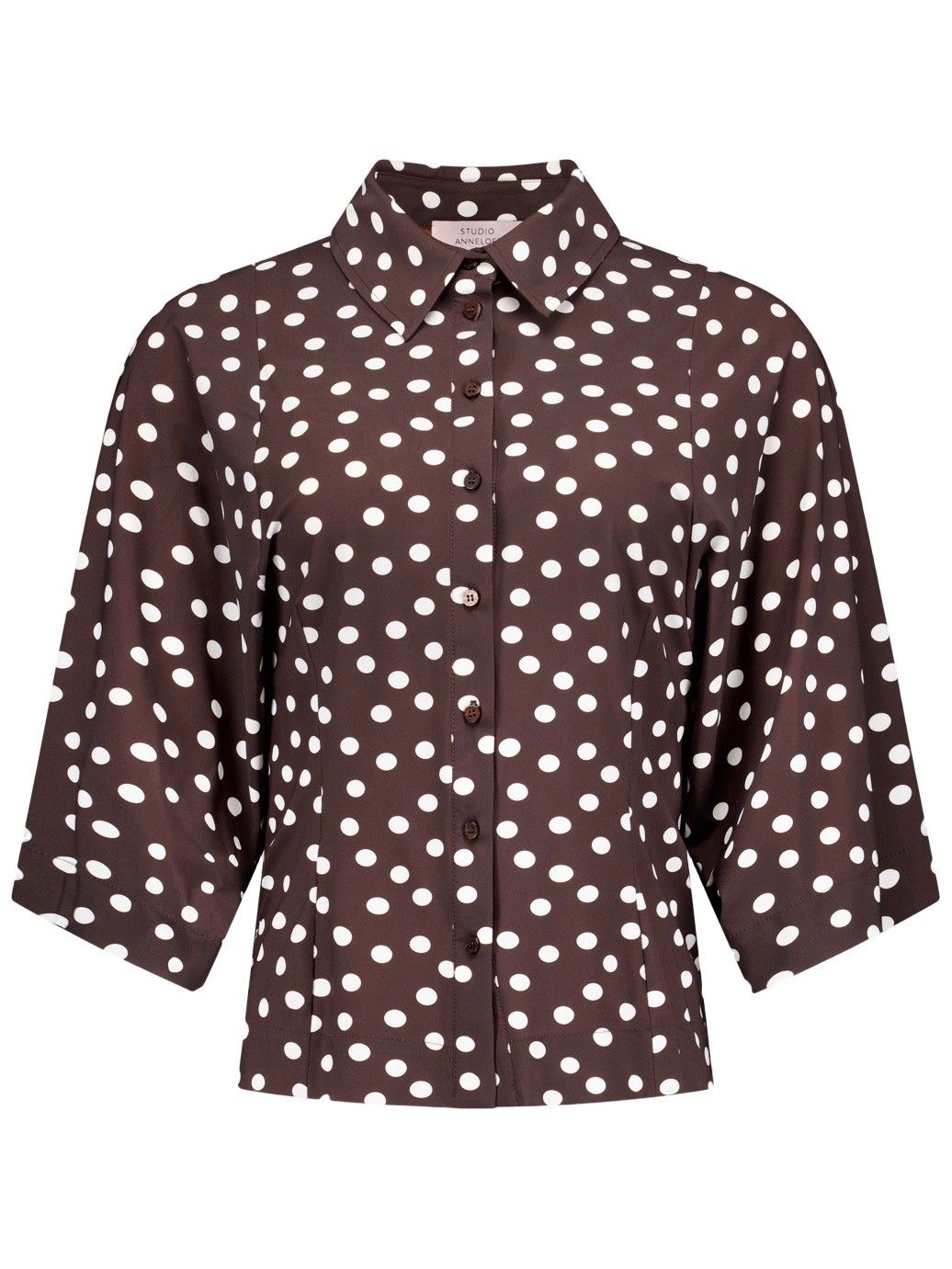 STUDIO ANNELOES - BLOUSE - Bruin