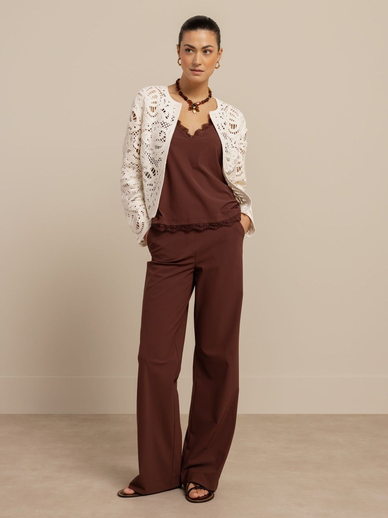 STUDIO ANNELOES - BROEK - Bruin