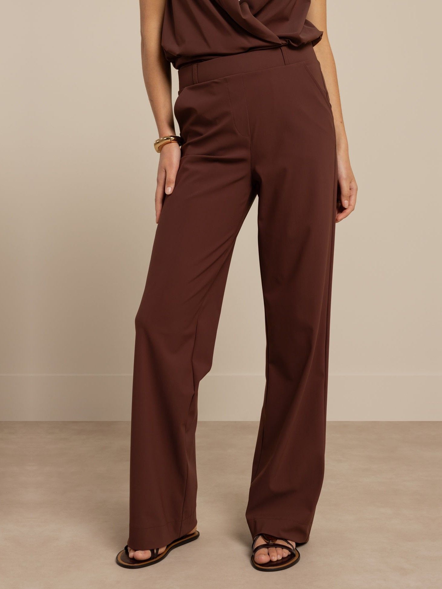 STUDIO ANNELOES - BROEK - Bruin