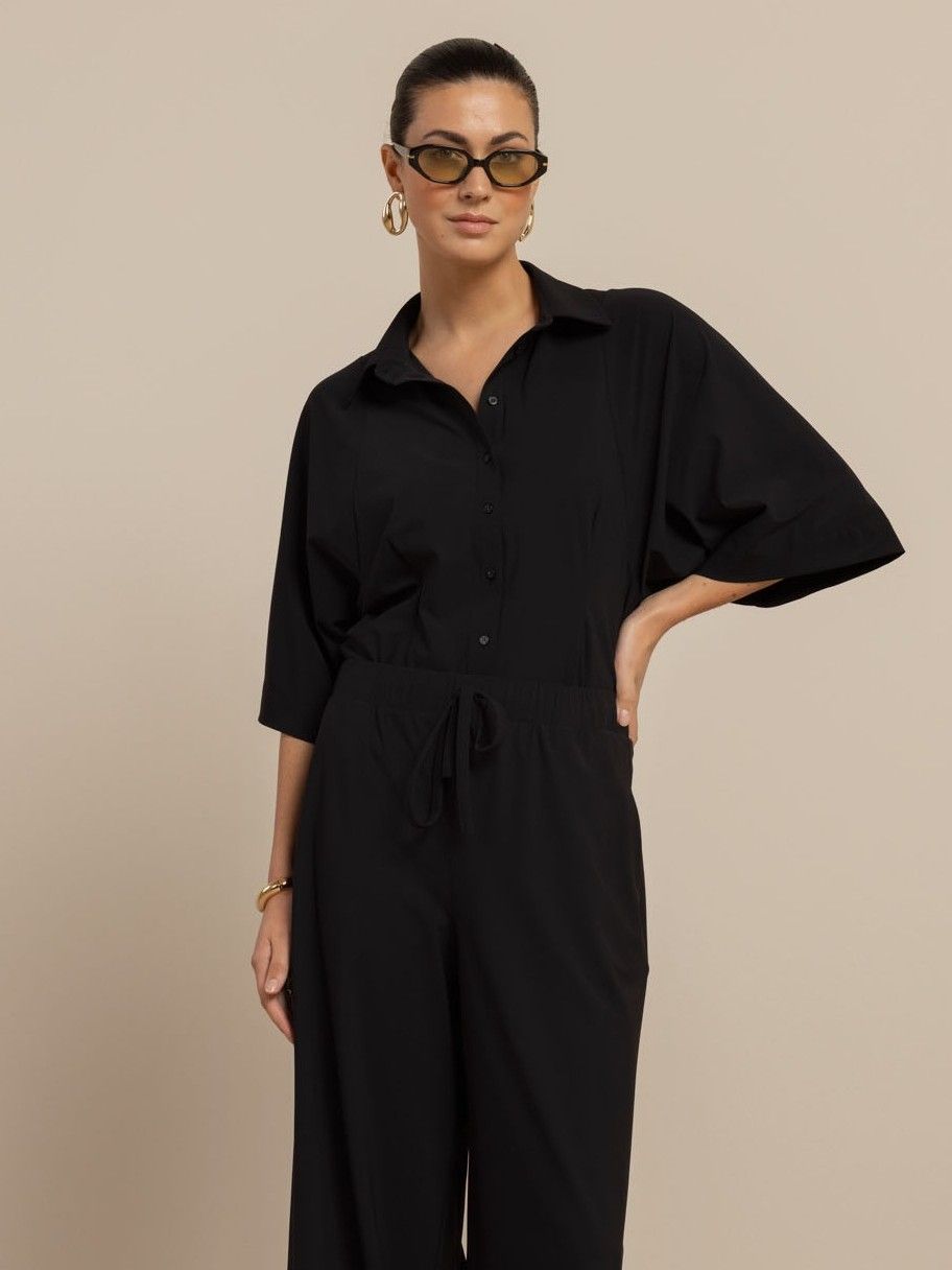 STUDIO ANNELOES - BLOUSE - Zwart