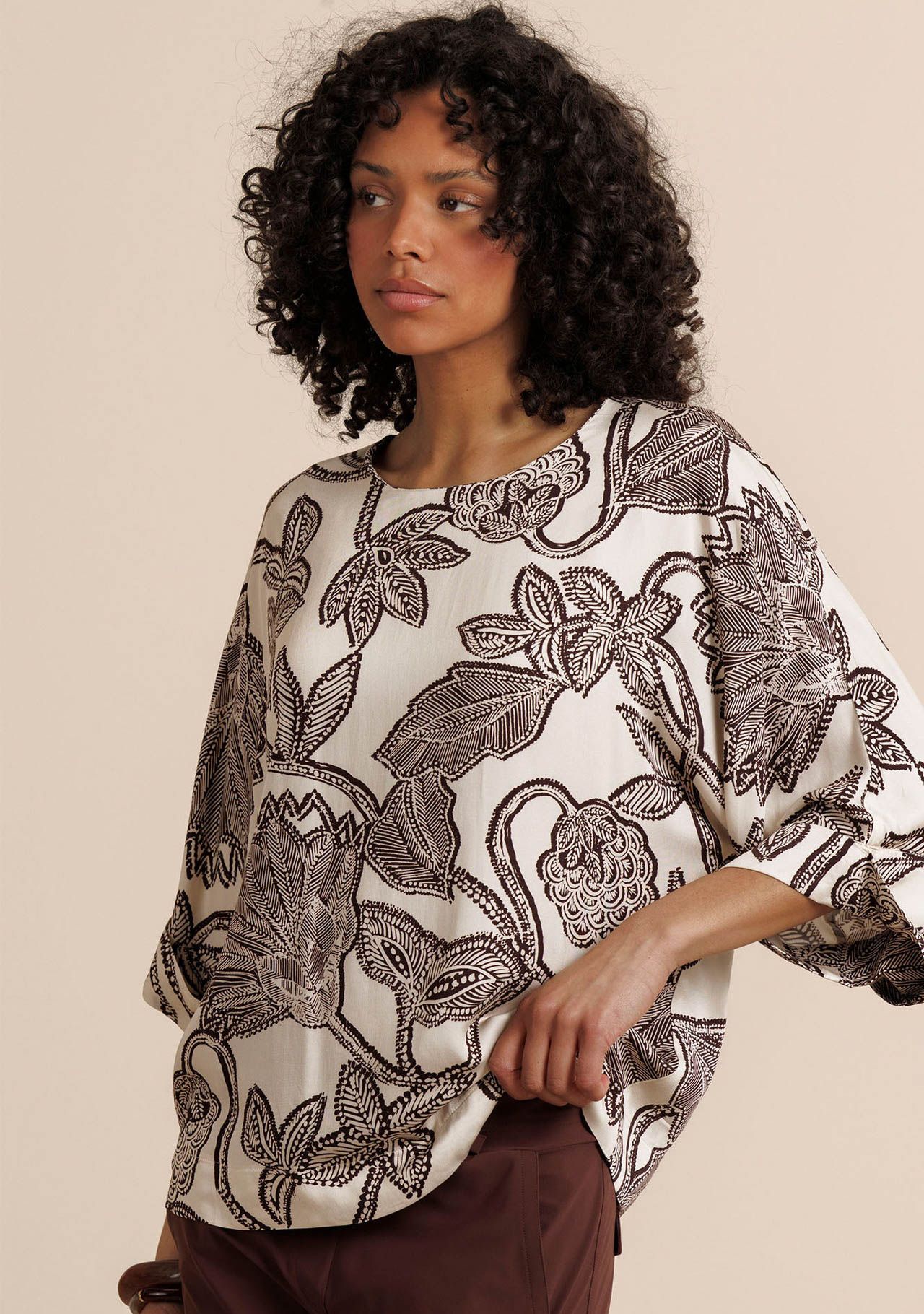STUDIO ANNELOES - SHIRT - Beige