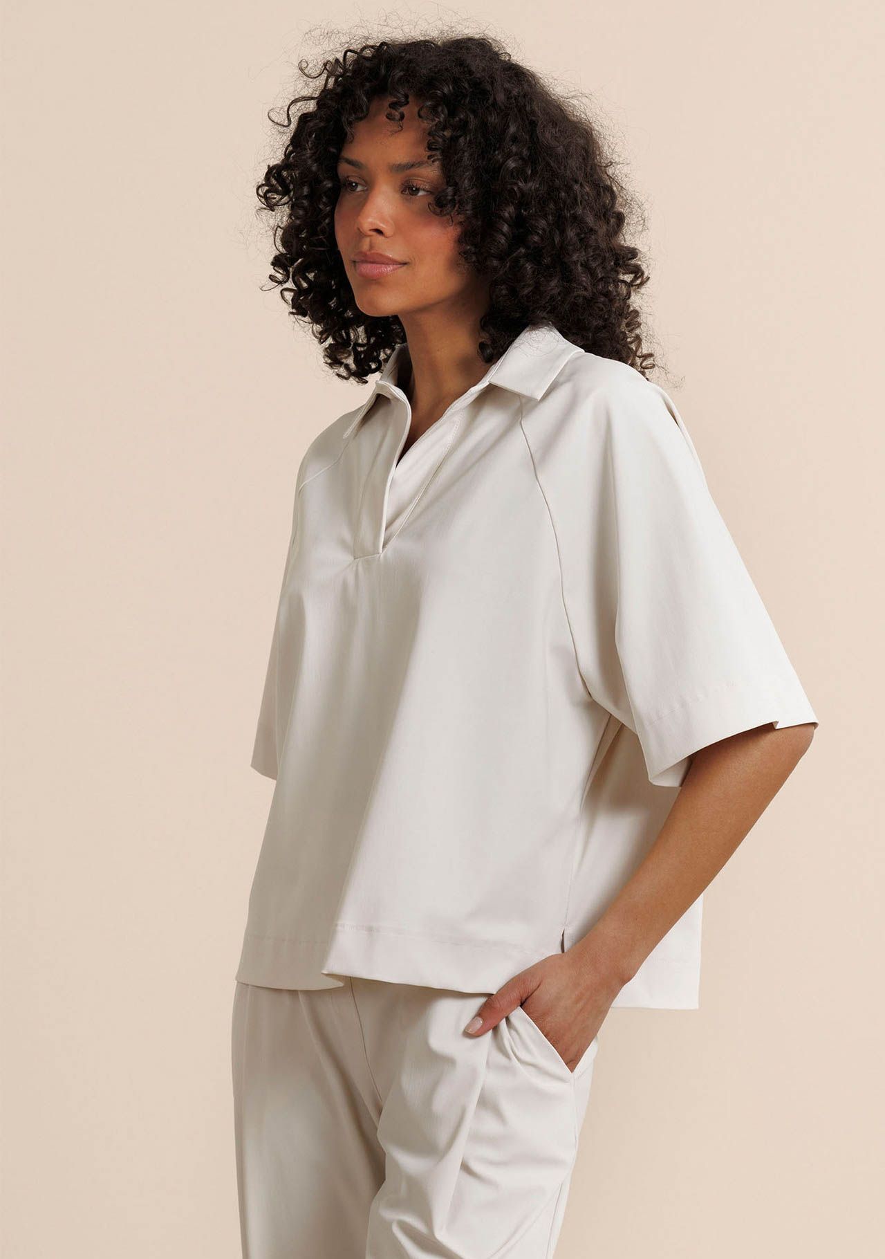 STUDIO ANNELOES - BLOUSE - Beige