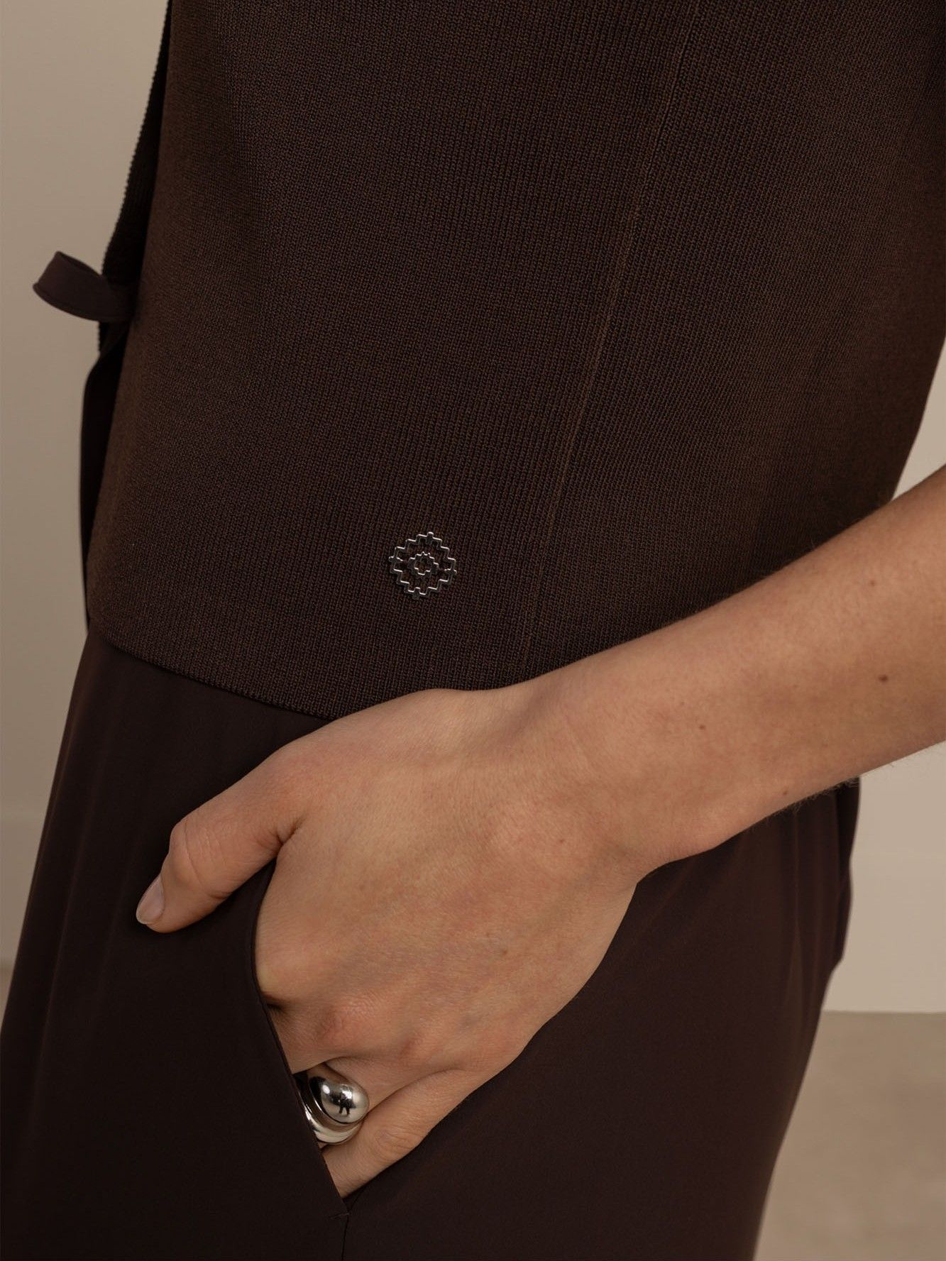 STUDIO ANNELOES - GILET - Bruin