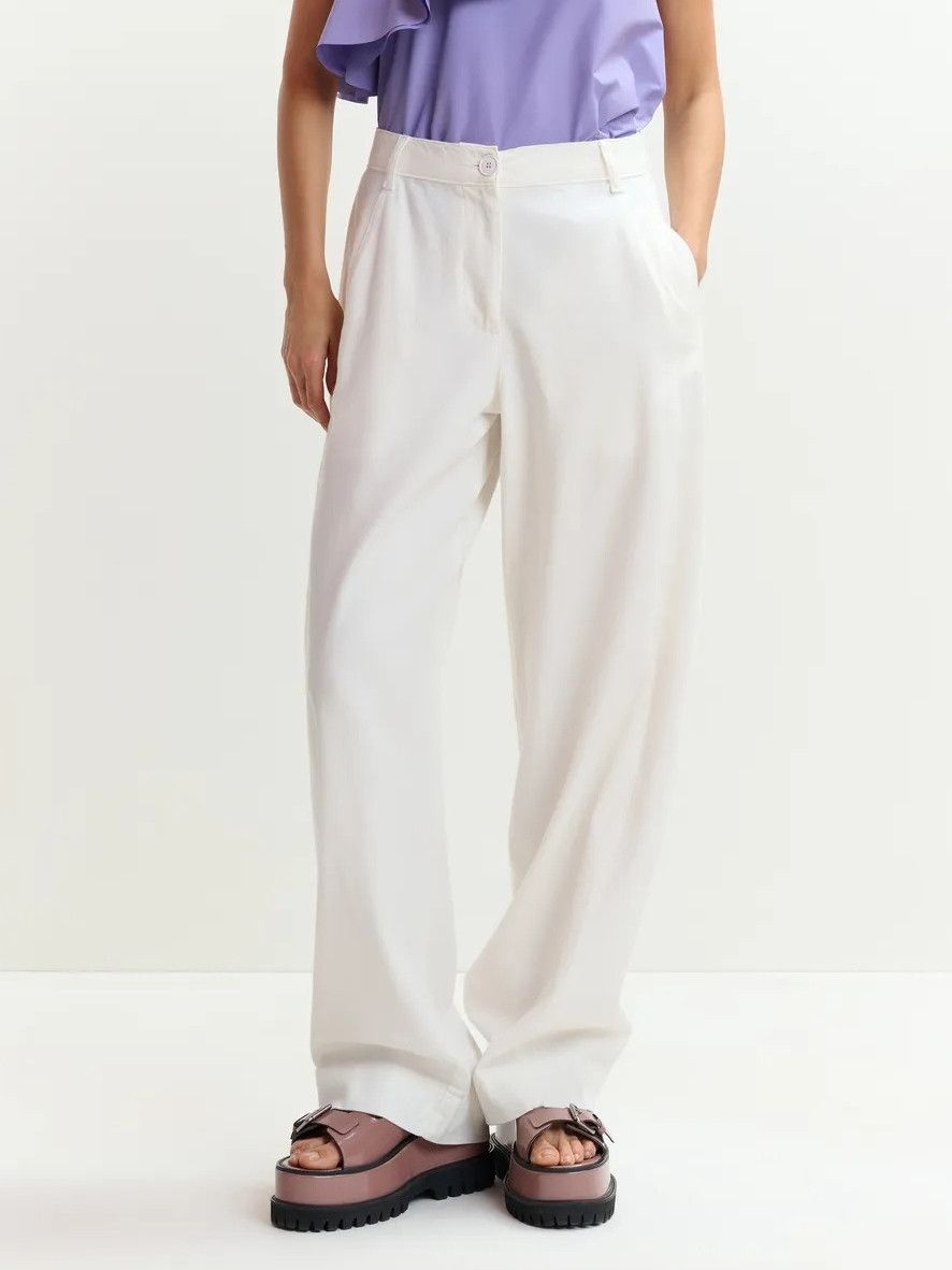 ESSENTIEL ANTWERP - JEANS - Off white