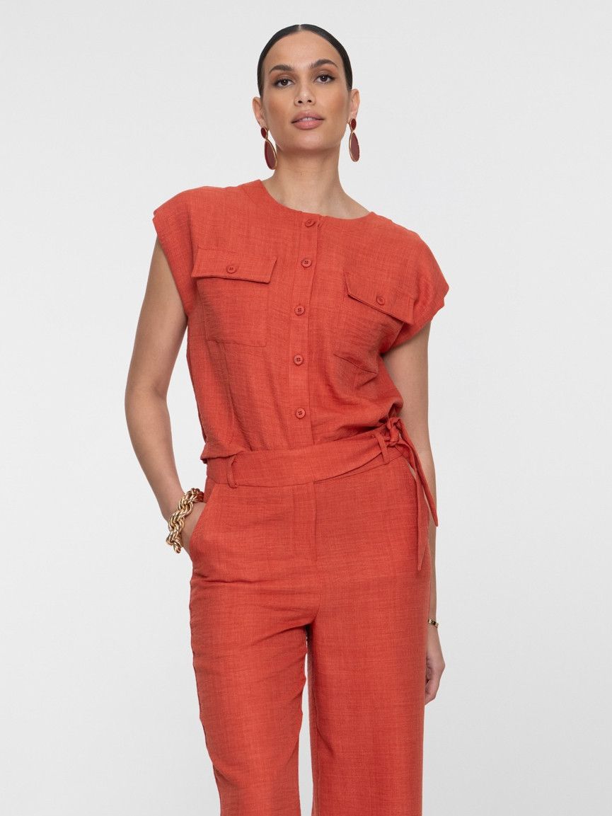 GEISHA - BLOUSE - Oranje