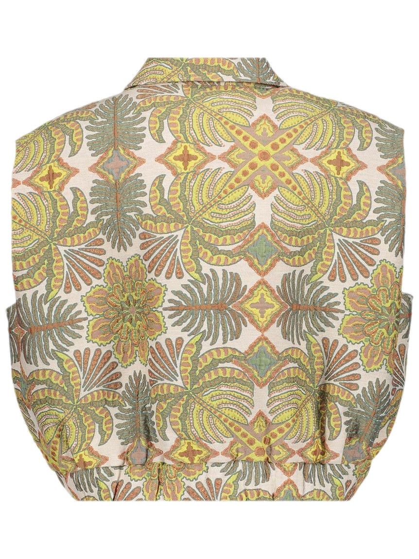 GEISHA - GILET - Groen