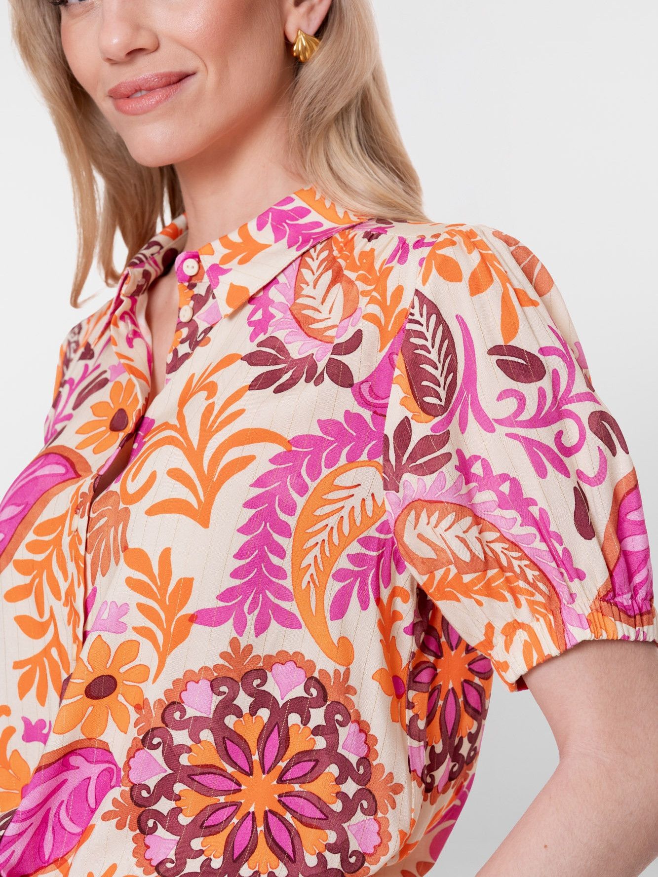 GEISHA - BLOUSE - Oranje