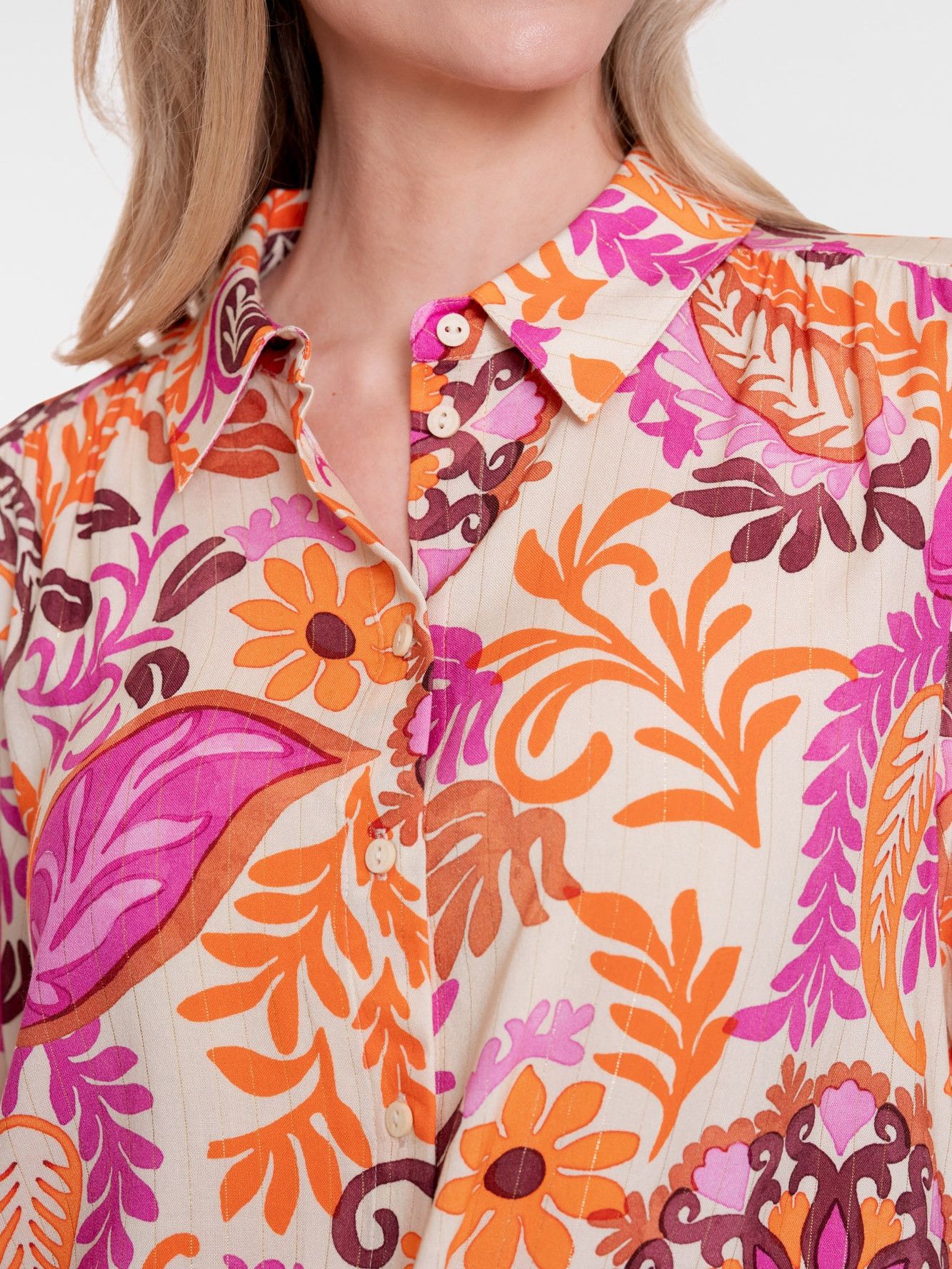 GEISHA - BLOUSE - Oranje