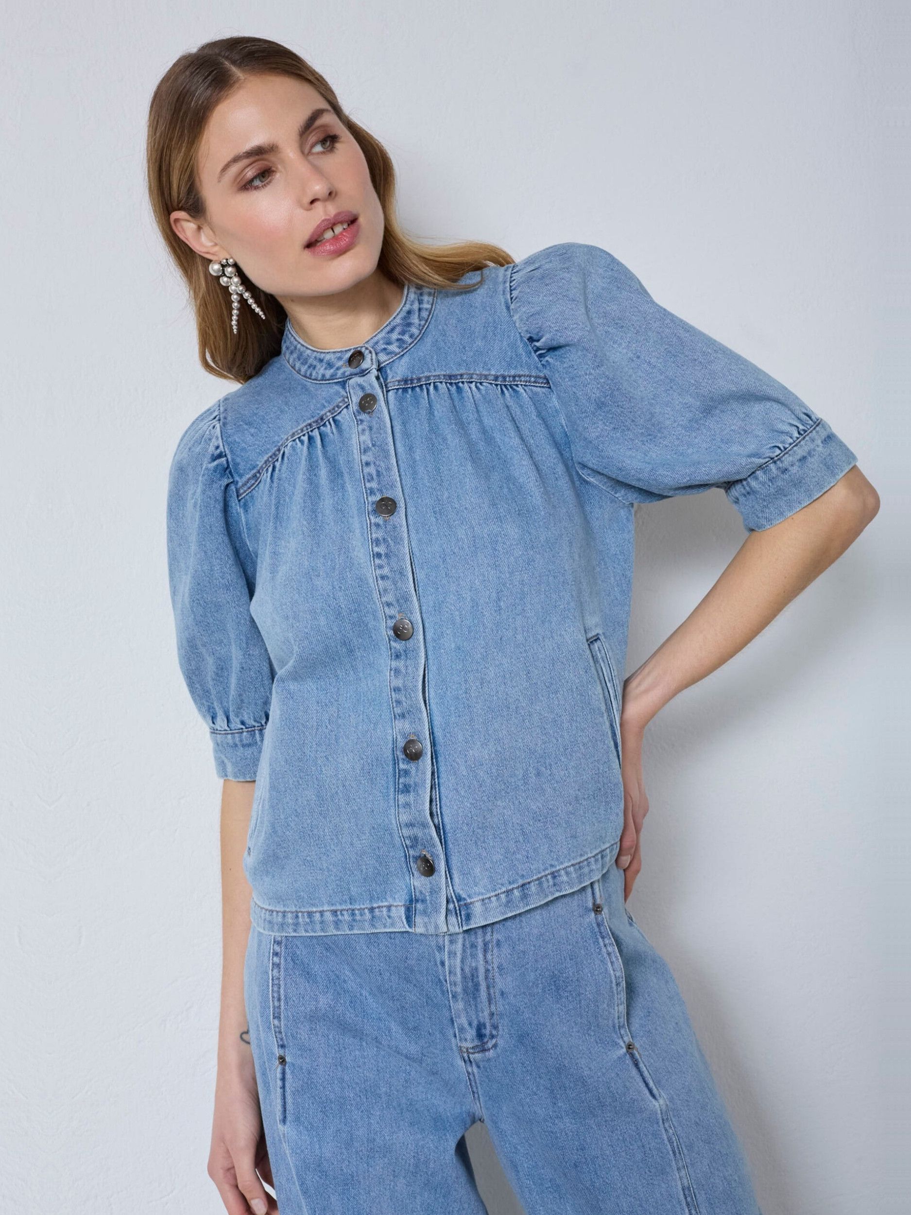 CO'COUTURE - BLOUSE - Blauw