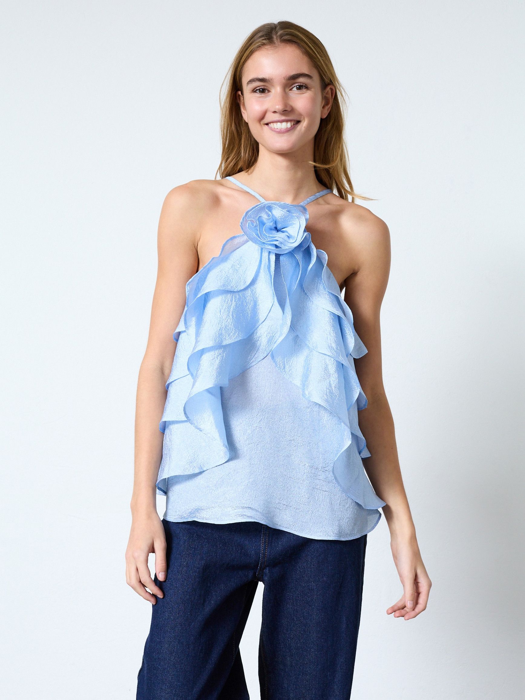 SISTERS POINT - SHIRT - Blauw