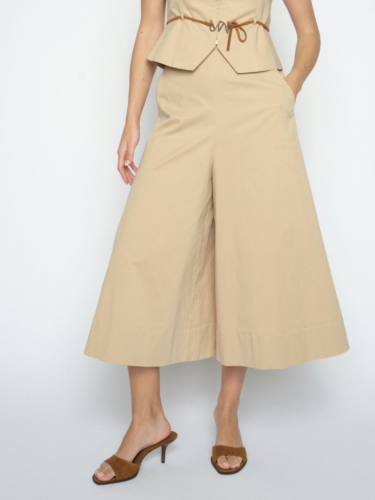 MOSMOSH - BROEK - Beige